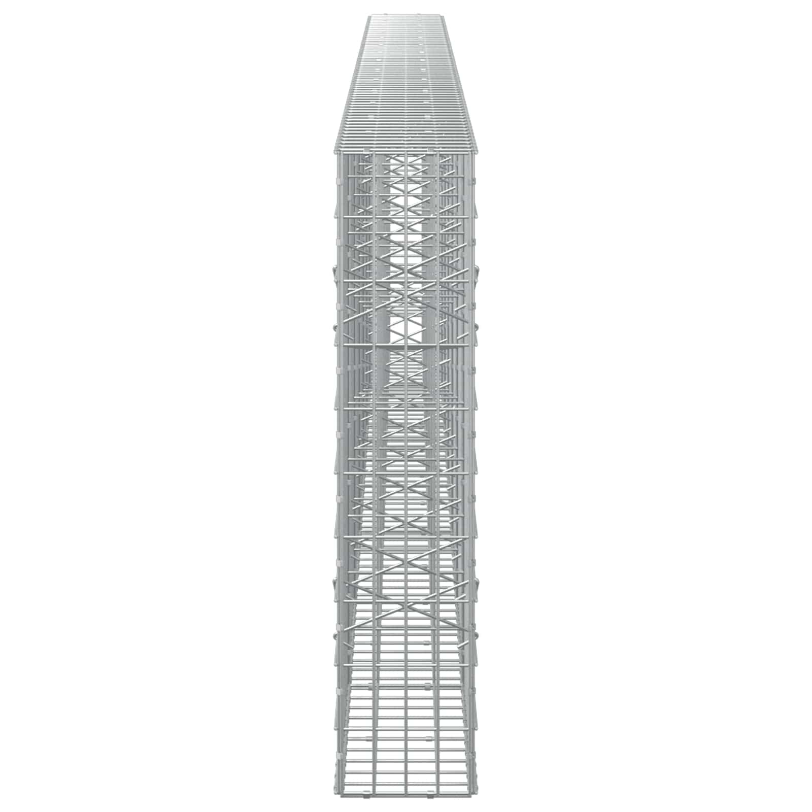 Gabion z 3,5 mm žico in 5x10 cm mrežo 700x20x100 cm