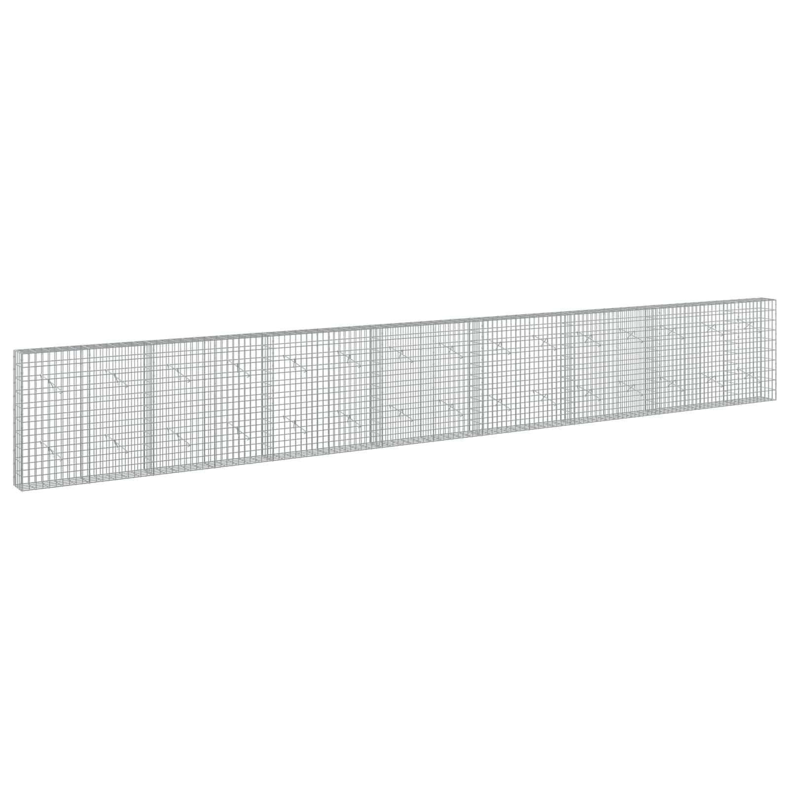 Gabion z 3,5 mm žico in 5x10 cm mrežo 750x20x100 cm