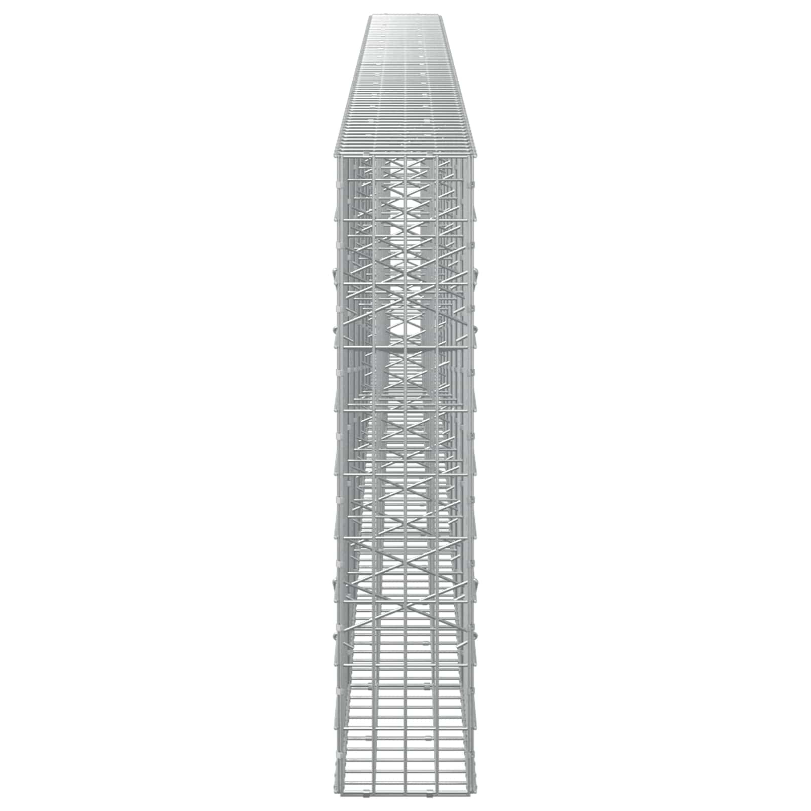 Gabion z 3,5 mm žico in 5x10 cm mrežo 750x20x100 cm