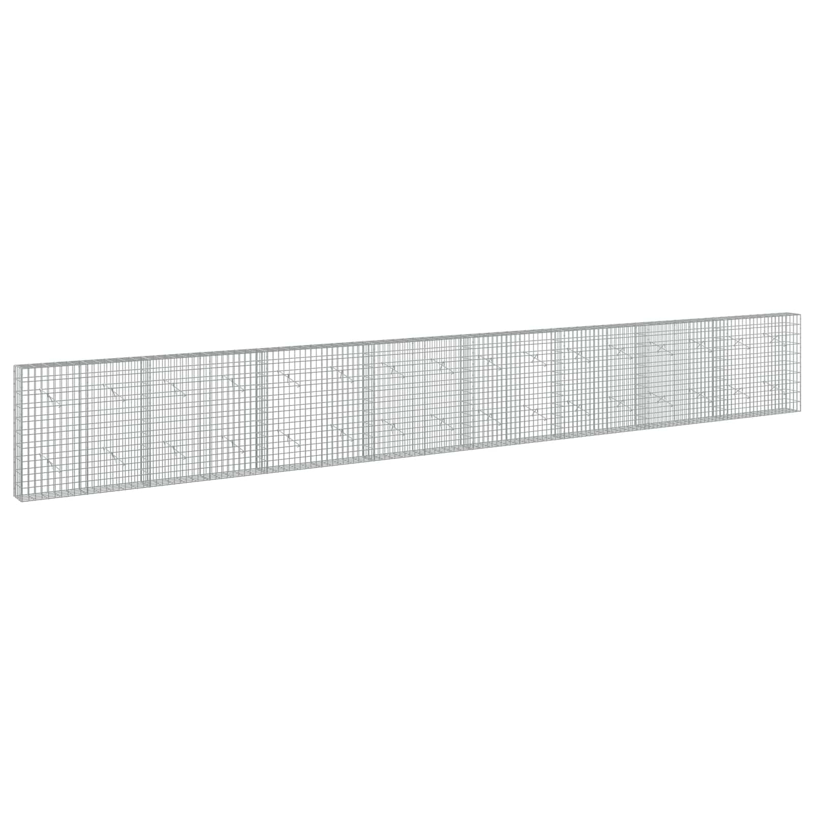 Gabion z 3,5 mm žico in 5x10 cm mrežo 800x20x100 cm