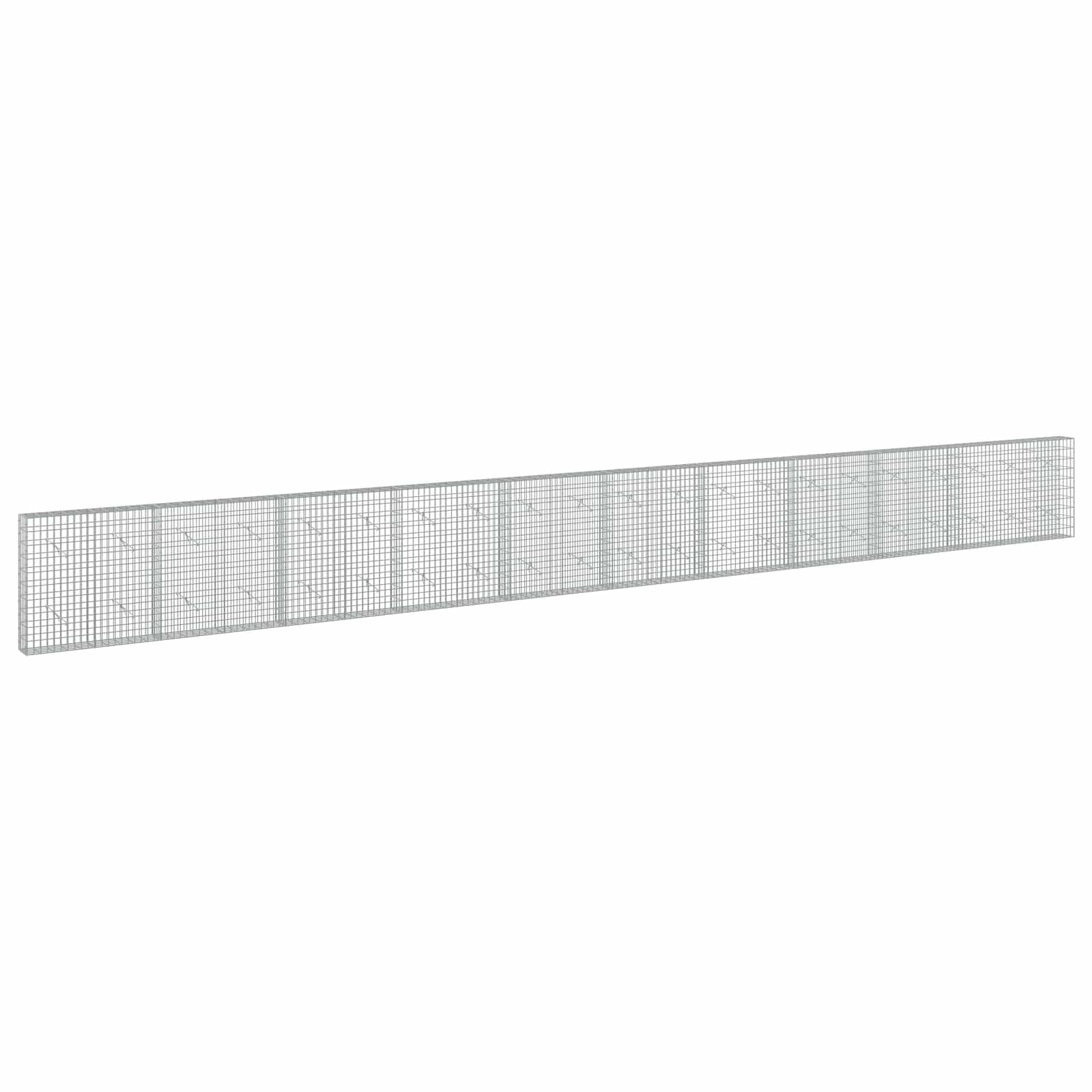 Gabion z 3,5 mm žico in 5x10 cm mrežo 1050x20x100 cm
