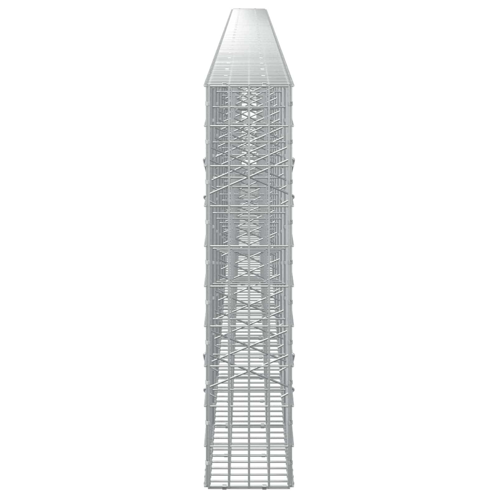 Gabion z 3,5 mm žico in 5x10 cm mrežo 1200x20x100 cm