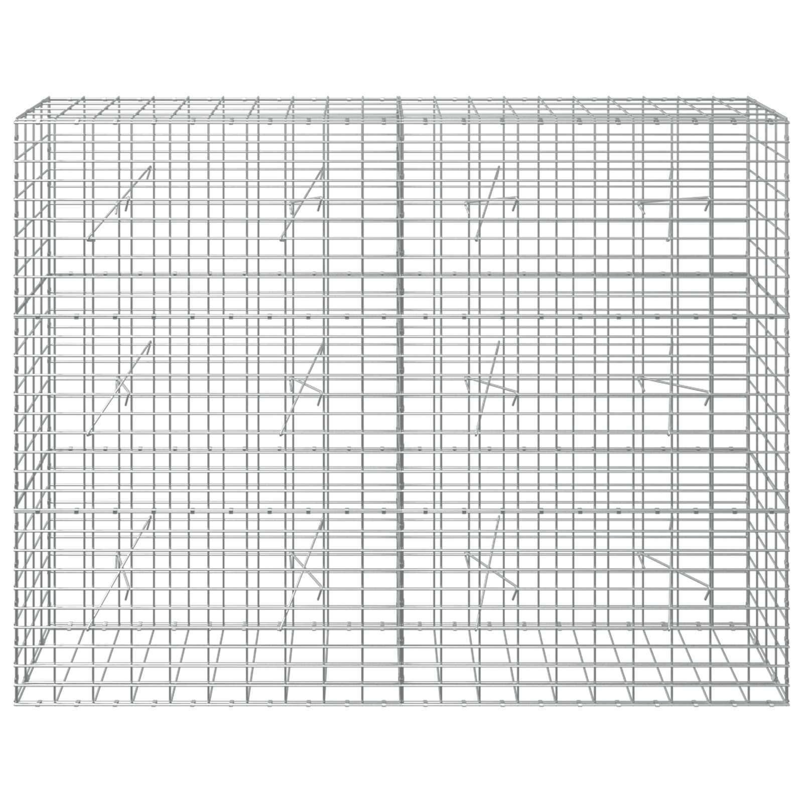 Γκαμπιόν με σύρμα 3,5 mm και πλέγμα 5x10 cm 200x20x150 εκ - Image 3