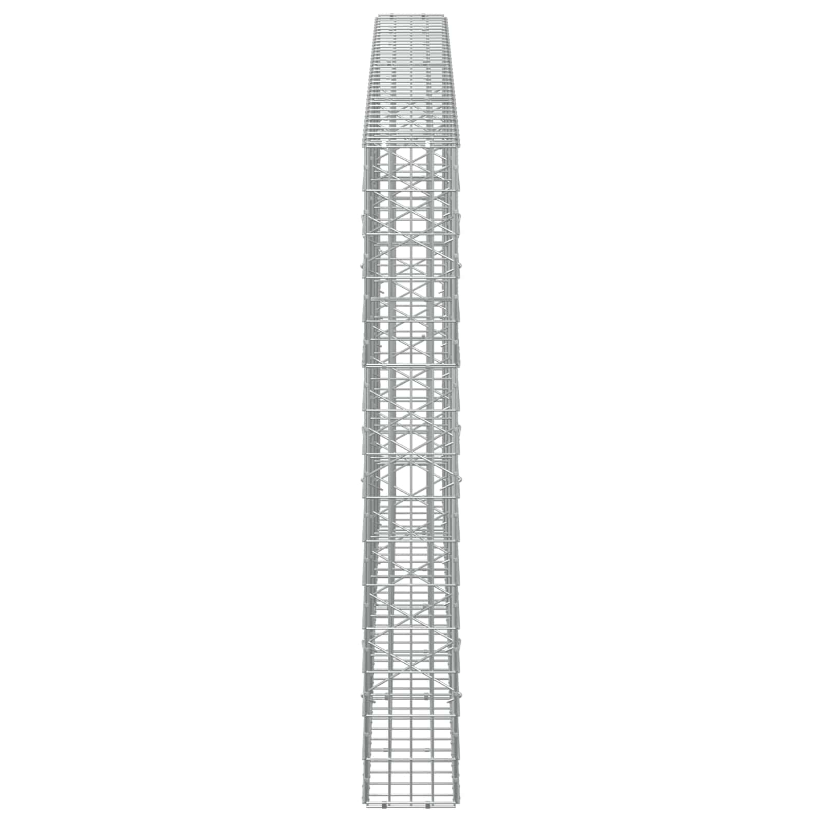 Gabion z 3,5 mm žico in 5x10 cm mrežo 350x20x150 cm