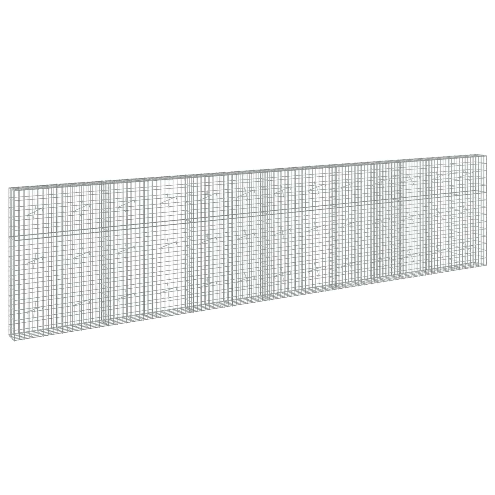 Gabion z 3,5 mm žico in 5x10 cm mrežo 650x20x150 cm