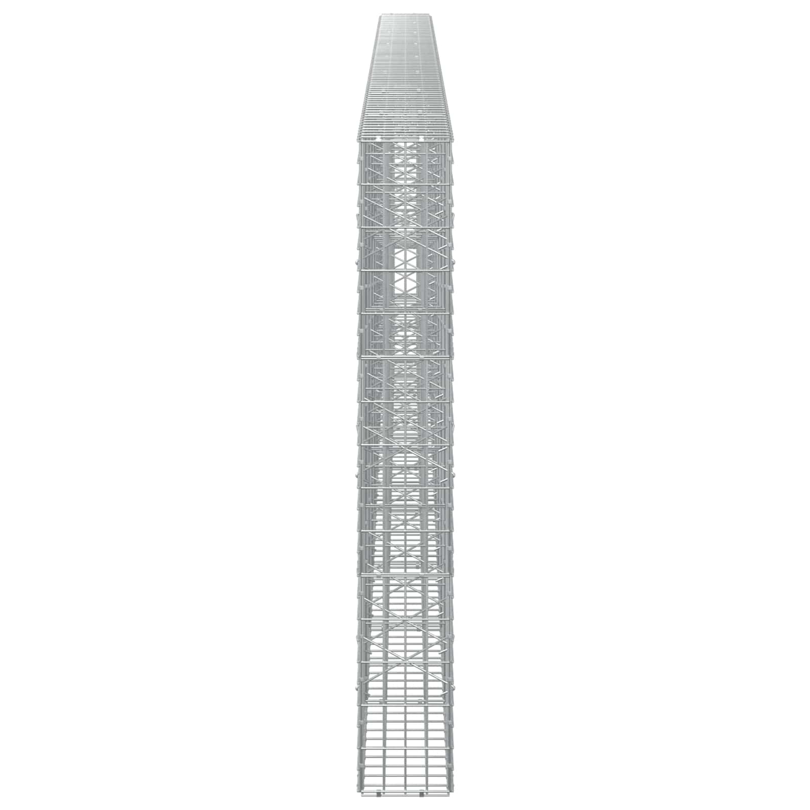 Gabion z 3,5 mm žico in 5x10 cm mrežo 800x20x150 cm