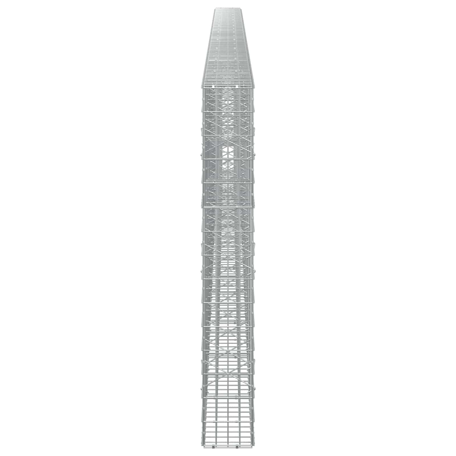 Gabion z 3,5 mm žico in 5x10 cm mrežo 950x20x150 cm