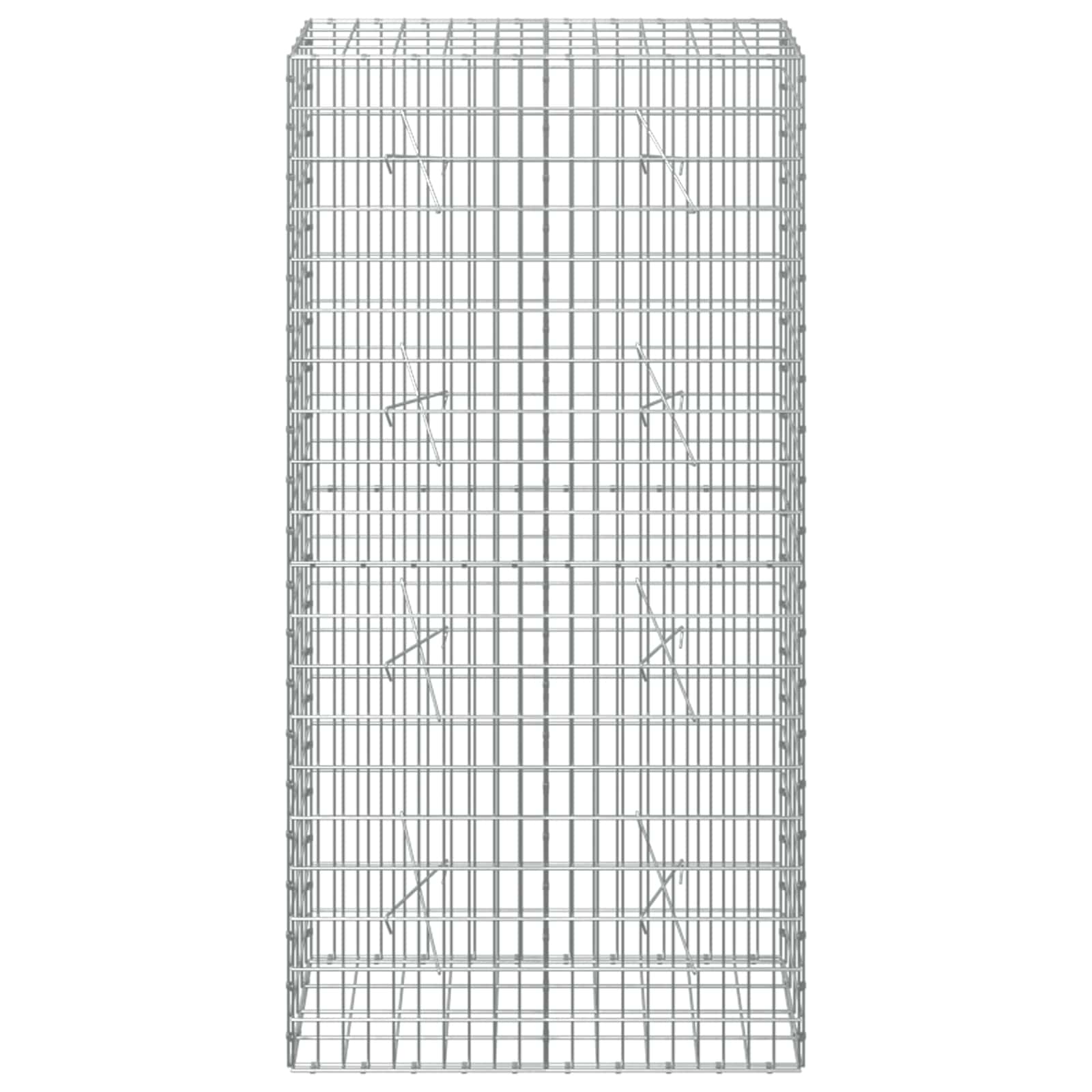 Γκαμπιόν με σύρμα 3,5 mm και πλέγμα 5x10 cm 100x20x200 εκ - Image 3
