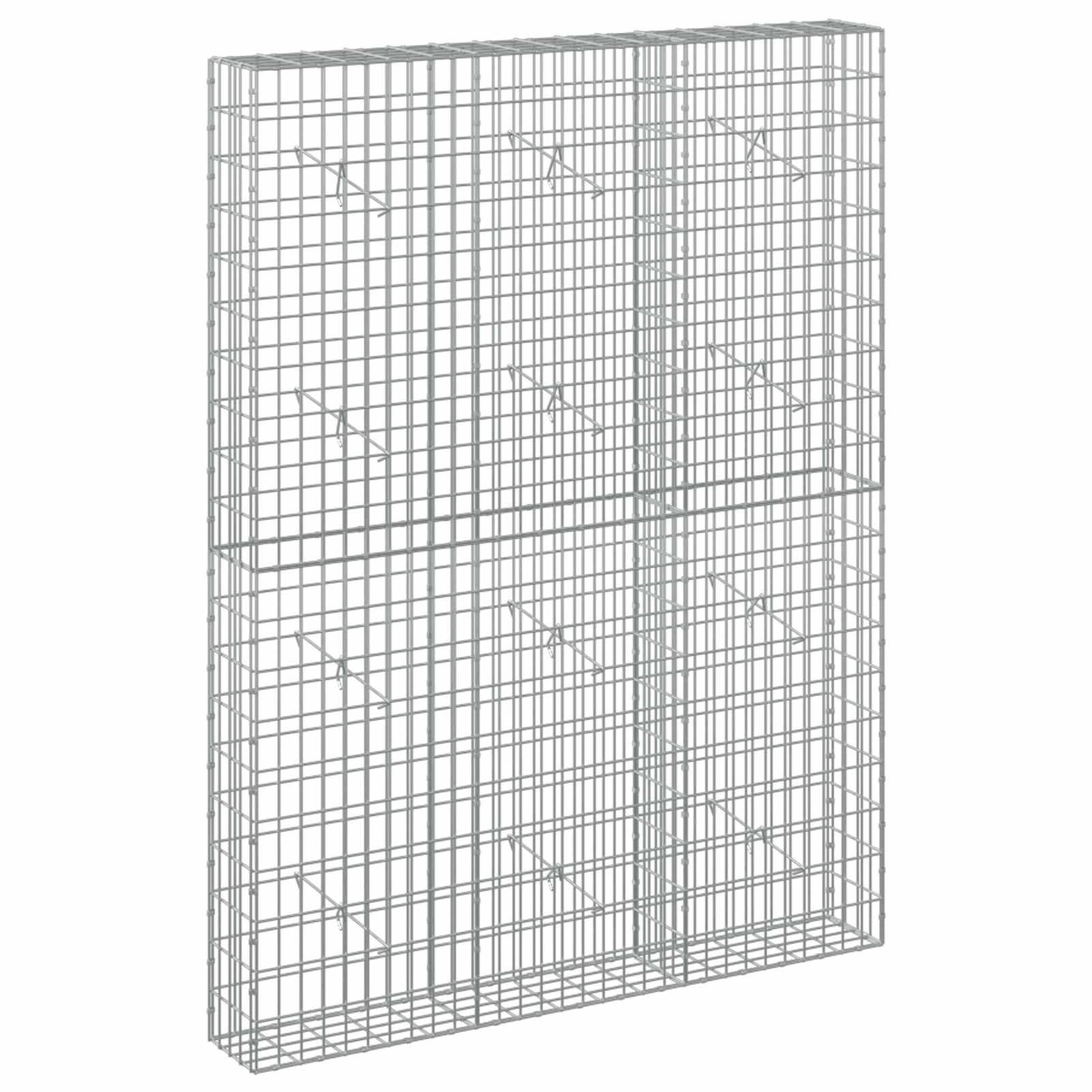 Gabion z 3,5 mm žico in 5x10 cm mrežo 150x20x200 cm