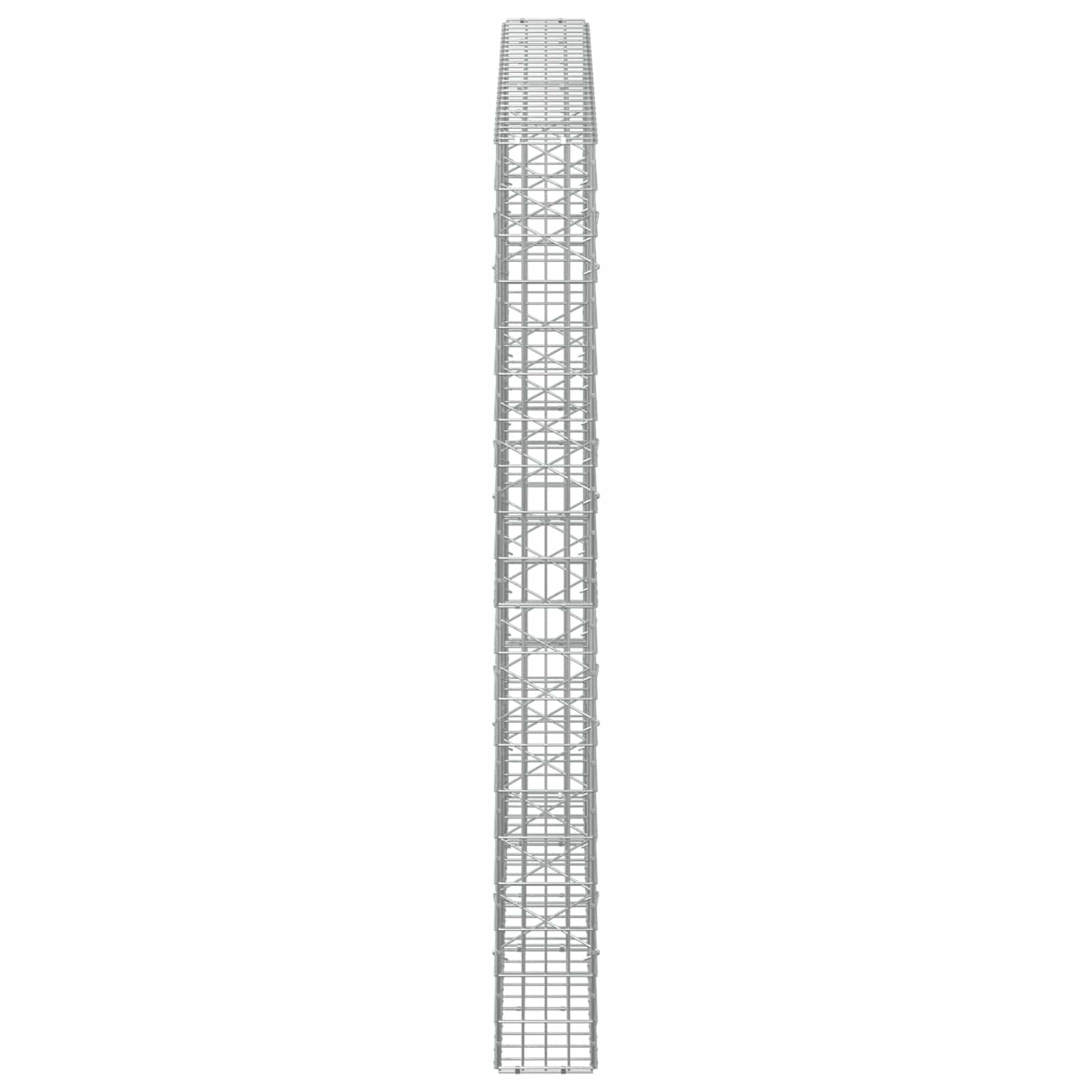 Gabion z 3,5 mm žico in 5x10 cm mrežo 250x20x200 cm