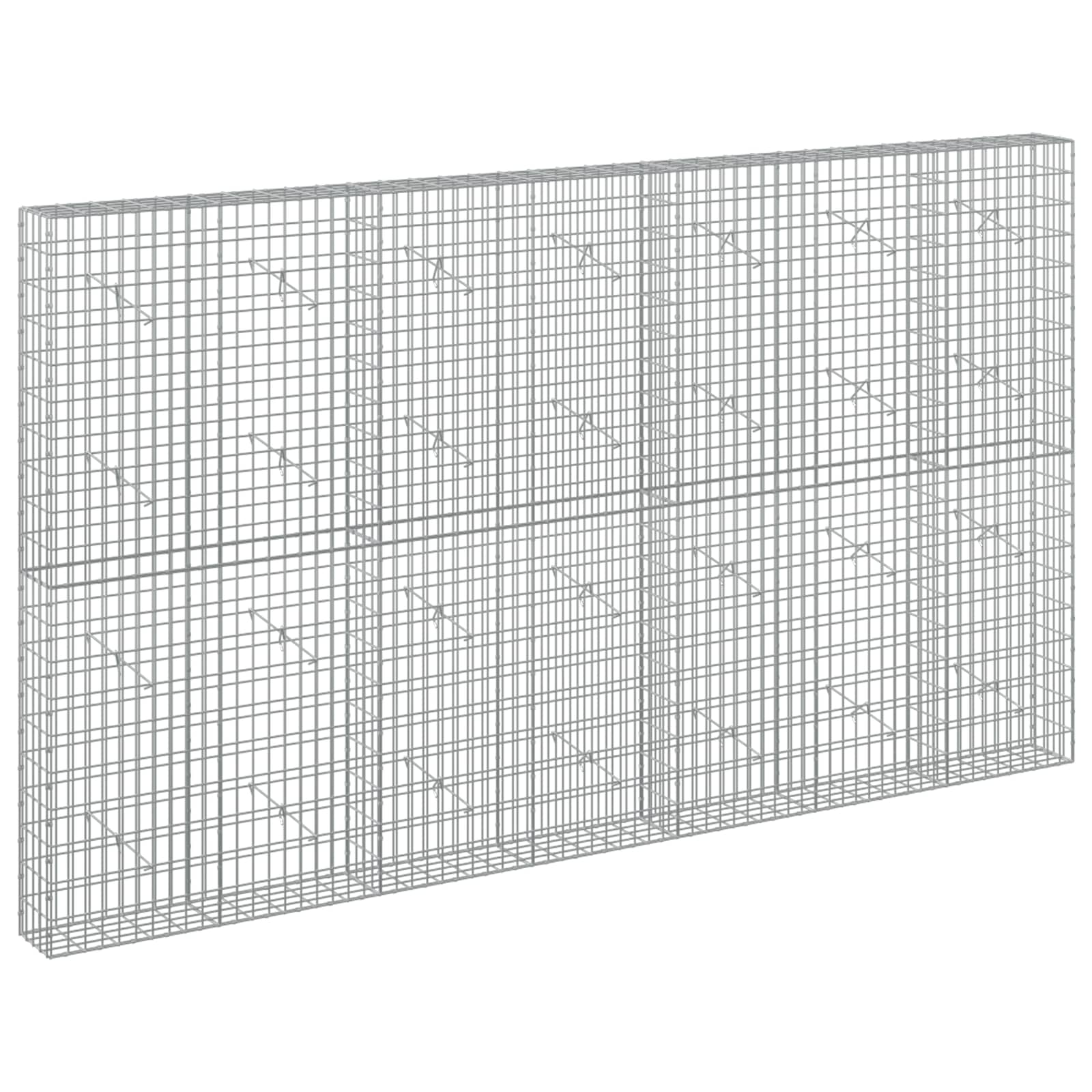 Gabion z 3,5 mm žico in 5x10 cm mrežo 350x20x200 cm