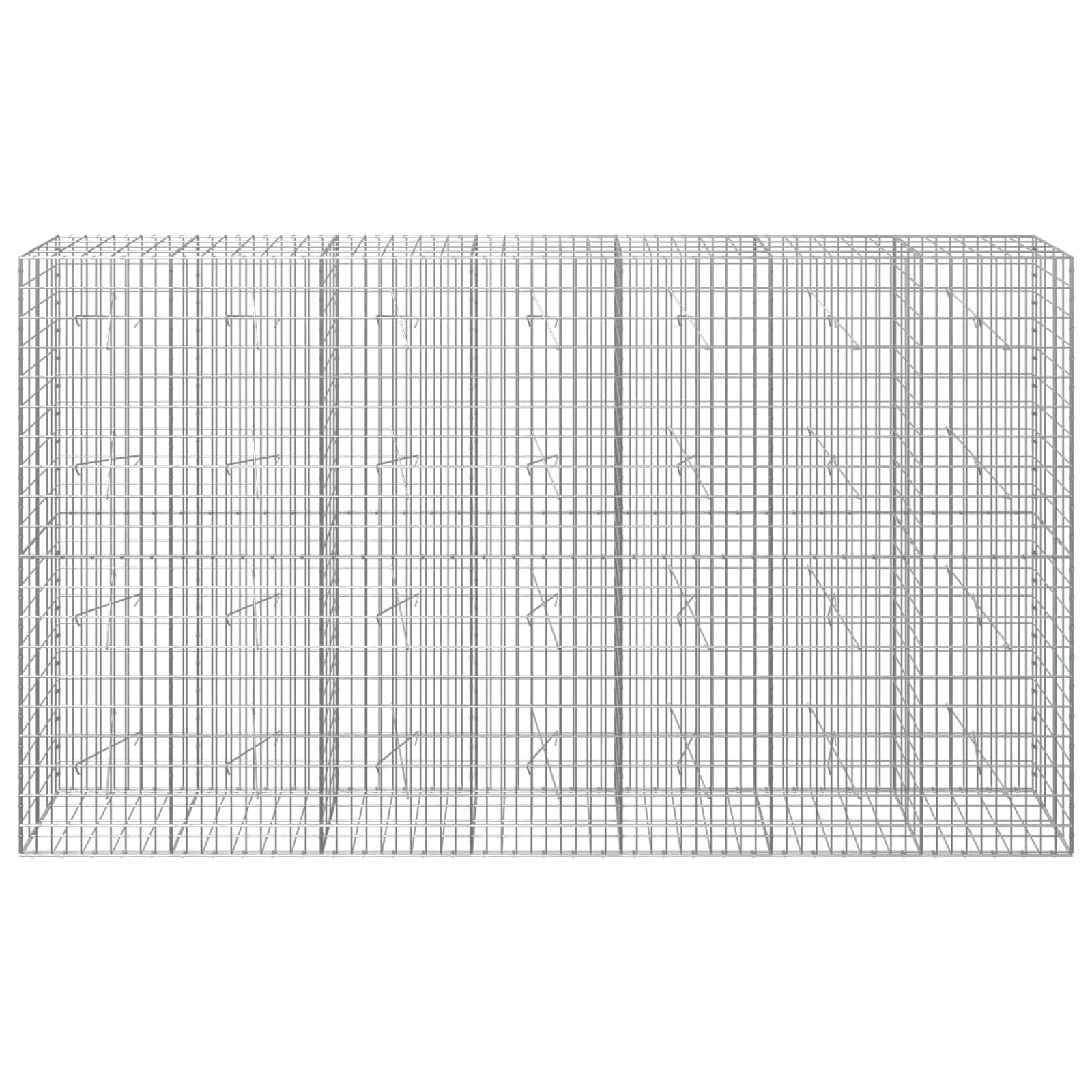 Gabion z 3,5 mm žico in 5x10 cm mrežo 350x20x200 cm