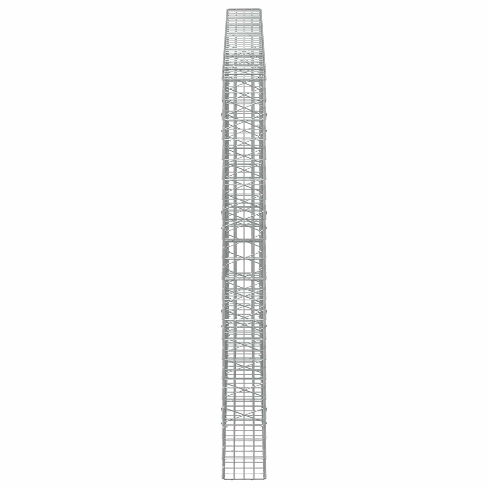 Gabion z 3,5 mm žico in 5x10 cm mrežo 350x20x200 cm