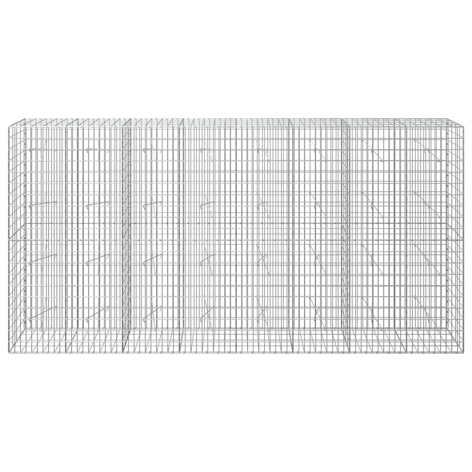 Gabion z 3,5 mm žico in 5x10 cm mrežo 400x20x200 cm