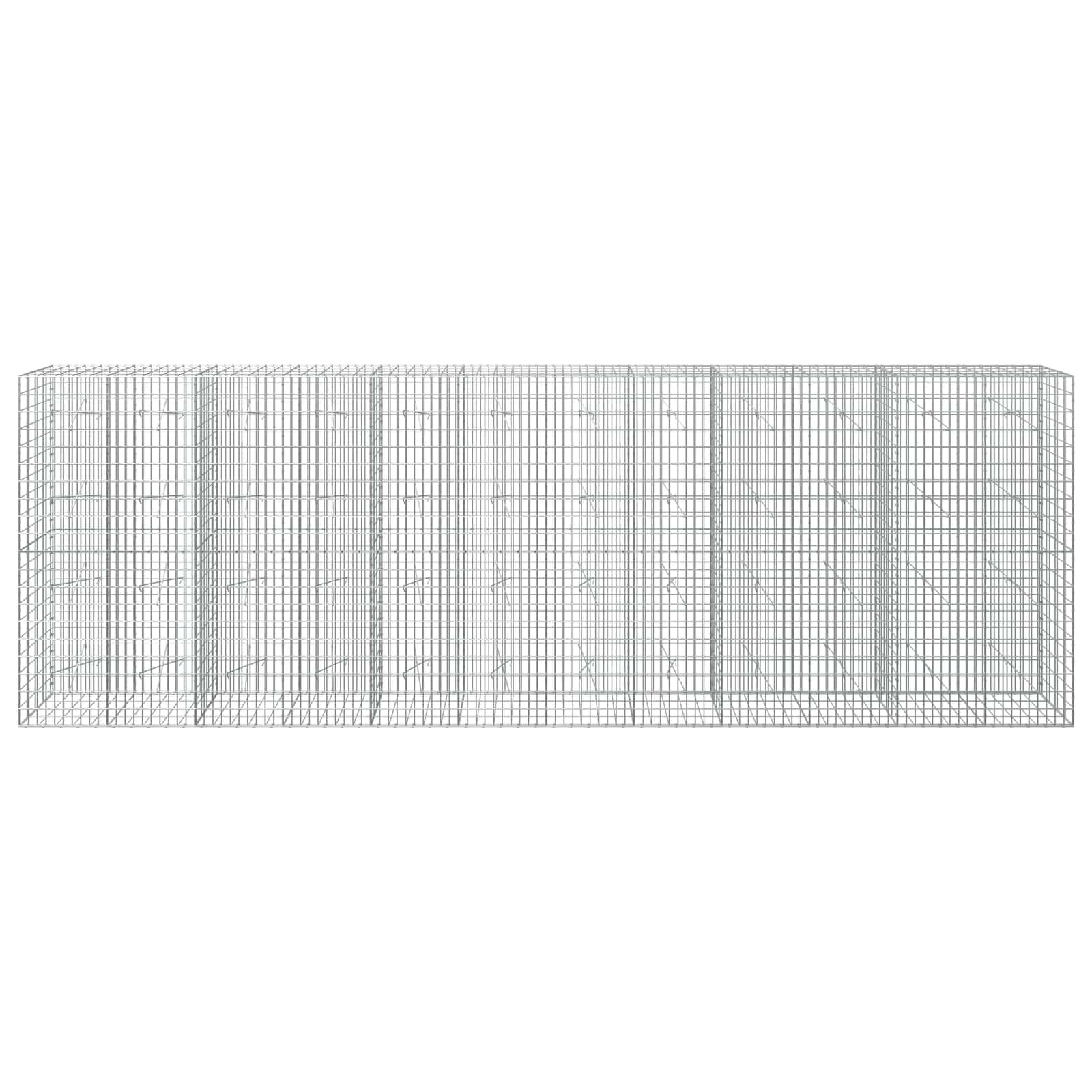 Gabion z 3,5 mm žico in 5x10 cm mrežo 600x20x200 cm