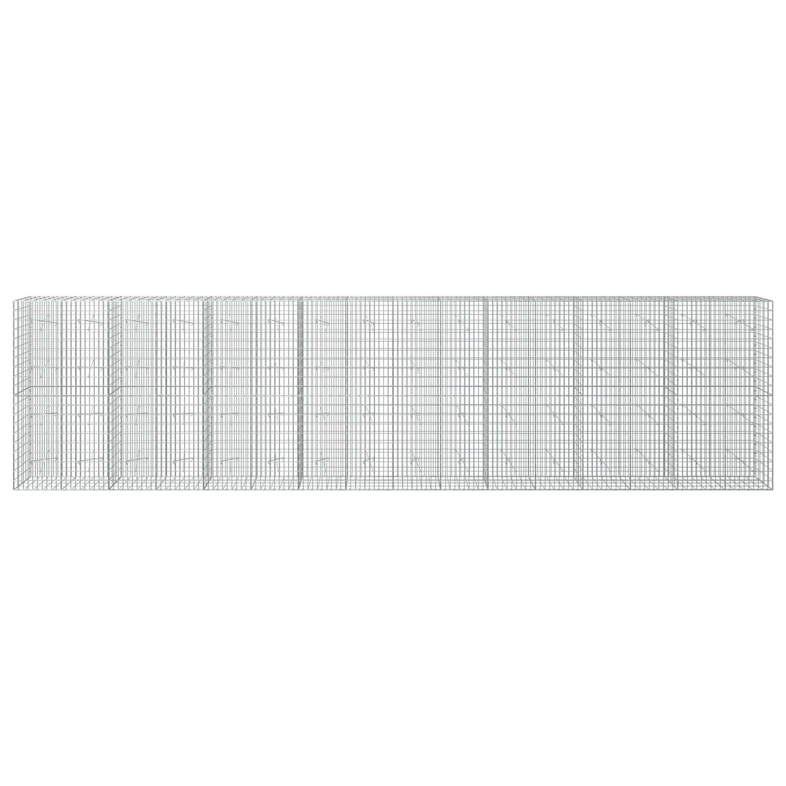Gabion z 3,5 mm žico in 5x10 cm mrežo 800x20x200 cm