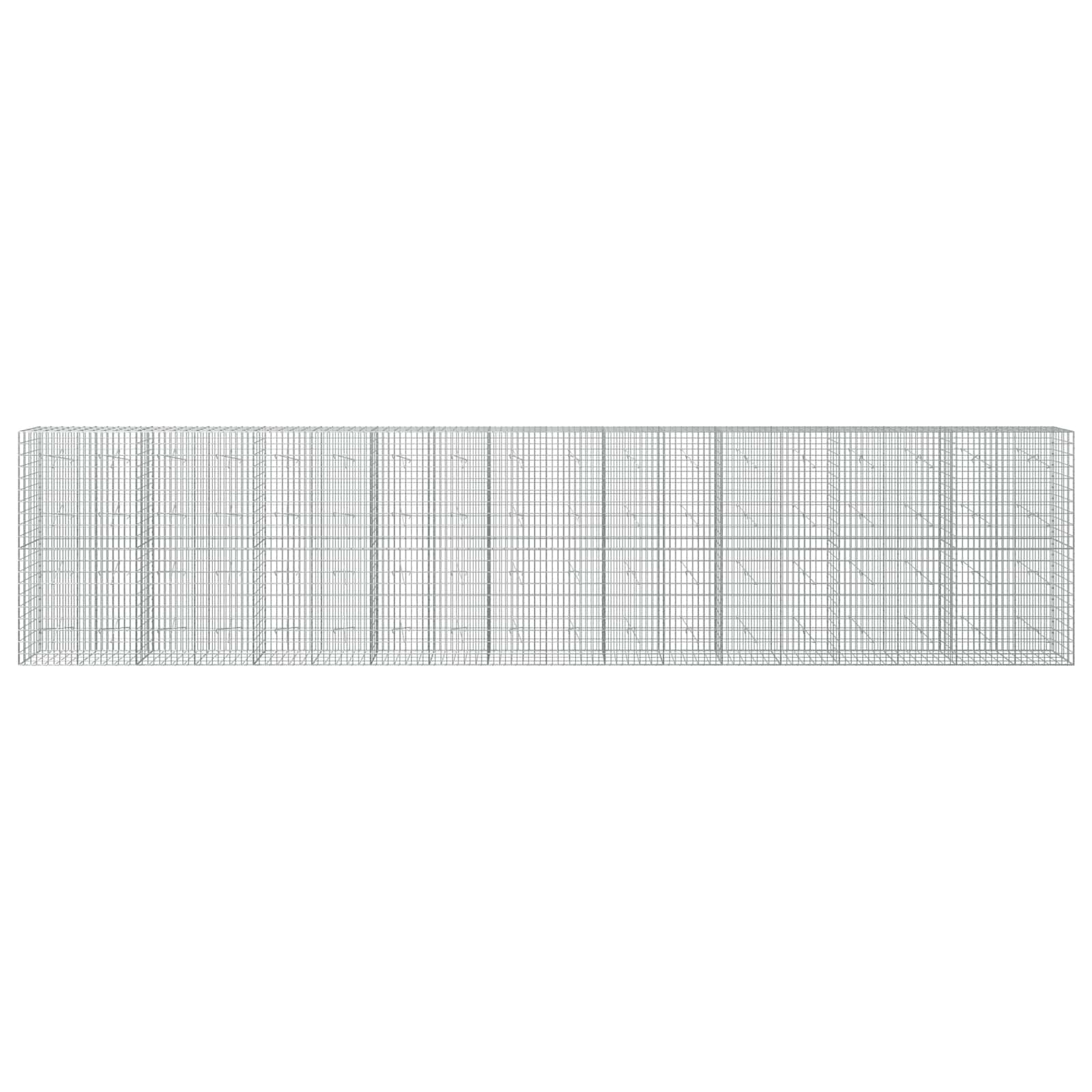 Gabion z 3,5 mm žico in 5x10 cm mrežo 900x20x200 cm
