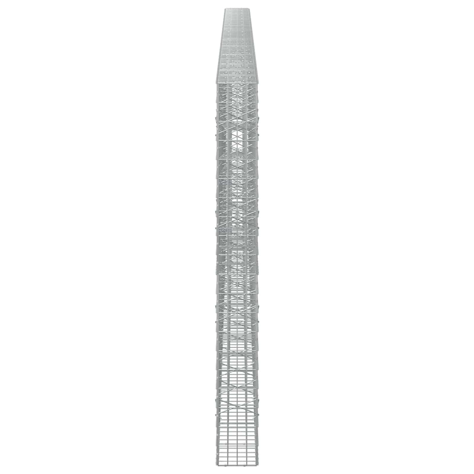Gabion z 3,5 mm žico in 5x10 cm mrežo 900x20x200 cm