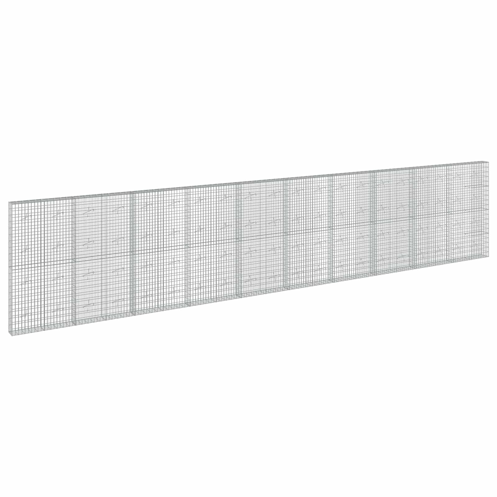 Gabion z 3,5 mm žico in 5x10 cm mrežo 1000x20x200 cm