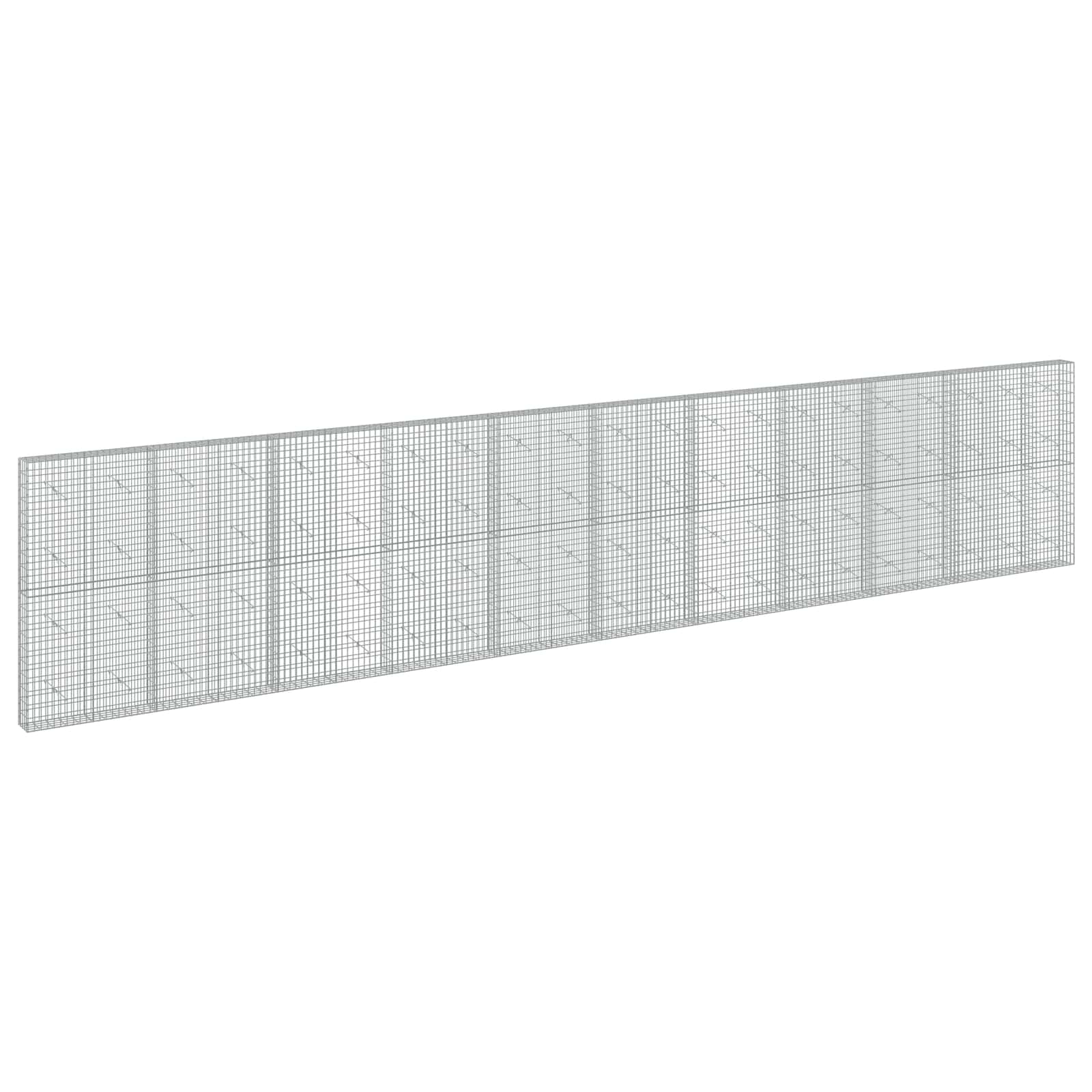 Gabion z 3,5 mm žico in 5x10 cm mrežo 1050x20x200 cm