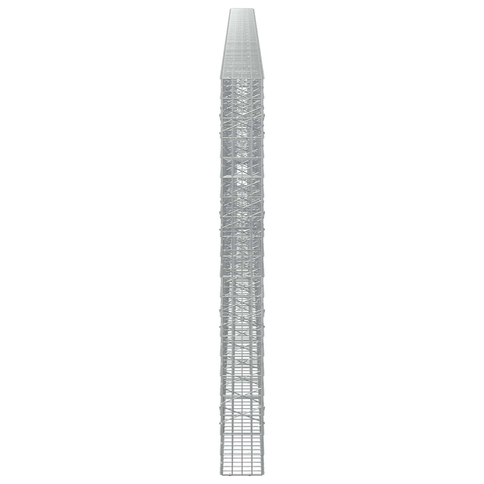 Gabion z 3,5 mm žico in 5x10 cm mrežo 1050x20x200 cm