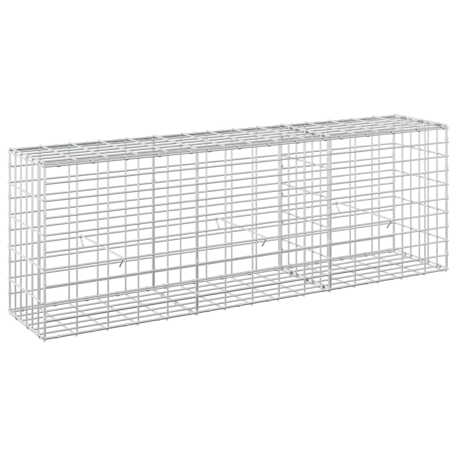 Gabion z 3,5 mm žico in 5x10 cm mrežo 150x30x50 cm