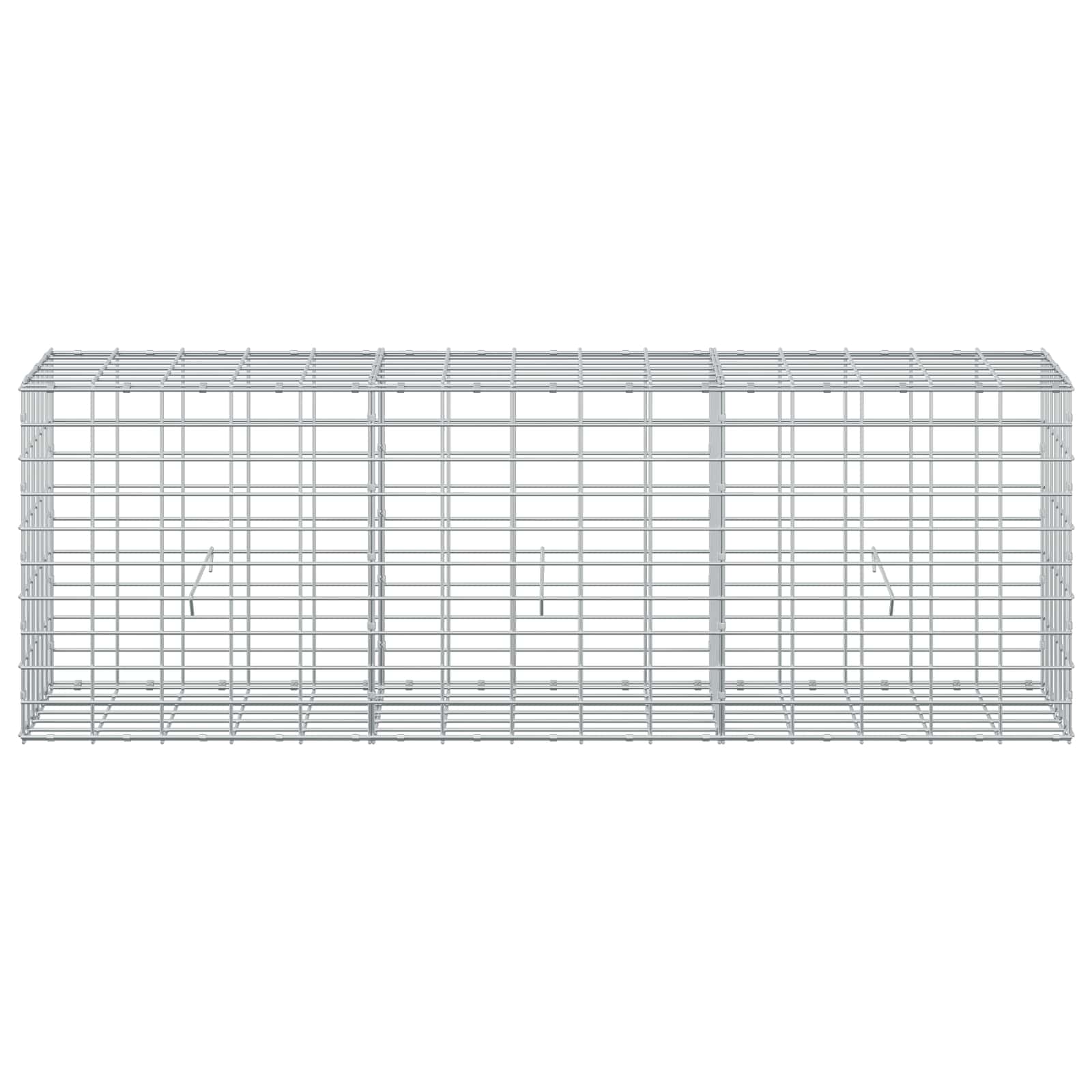 Gabion z 3,5 mm žico in 5x10 cm mrežo 150x30x50 cm