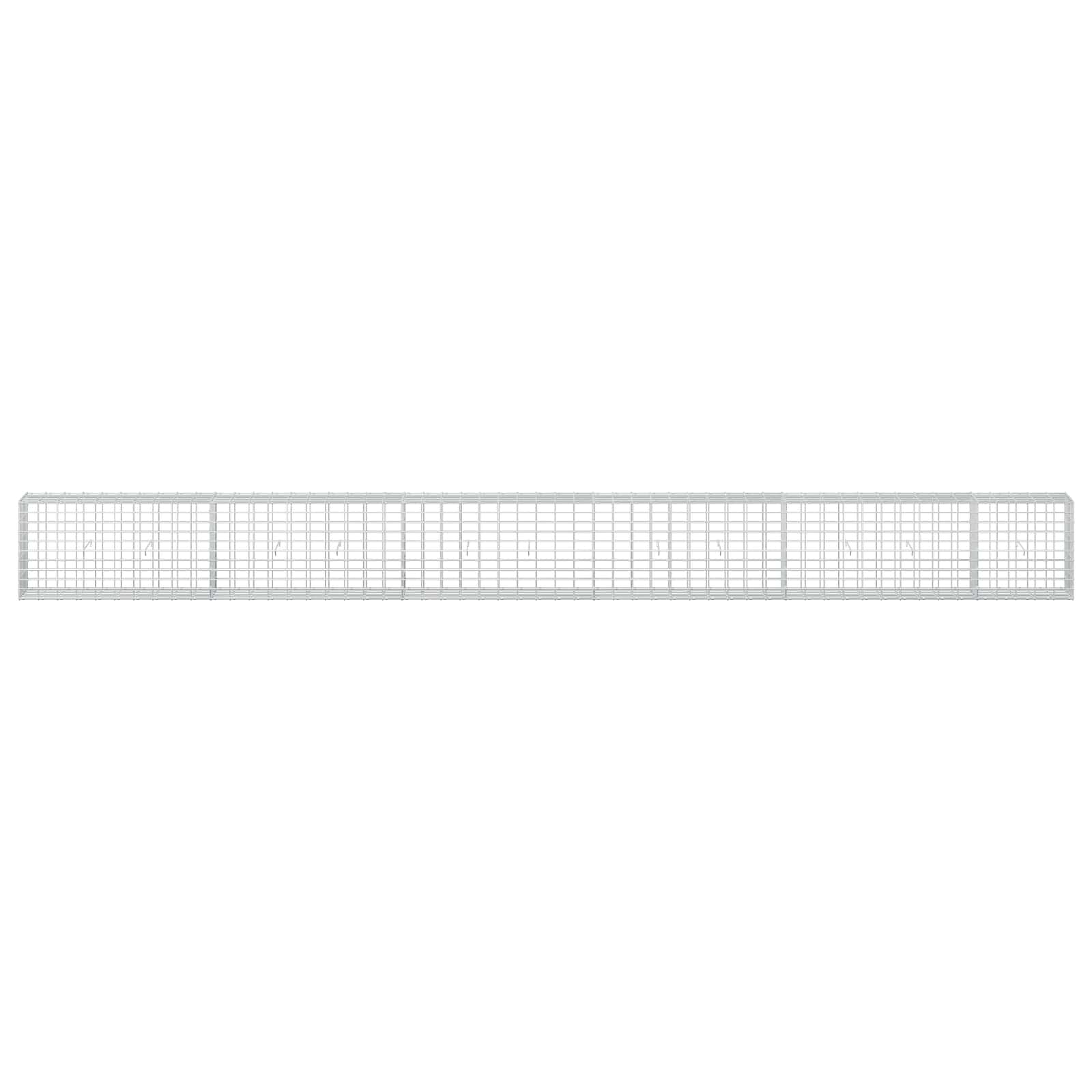 Γκαμπιόν με σύρμα 3,5 mm και πλέγμα 5x10 cm 550x30x50 εκ - Image 3