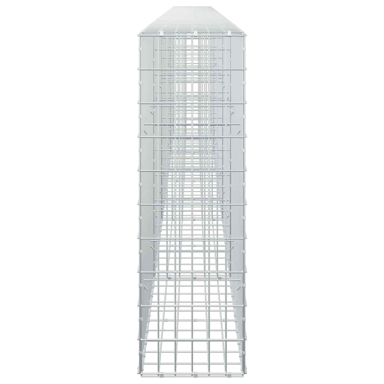 Gabion z 3,5 mm žico in 5x10 cm mrežo 500x30x100 cm