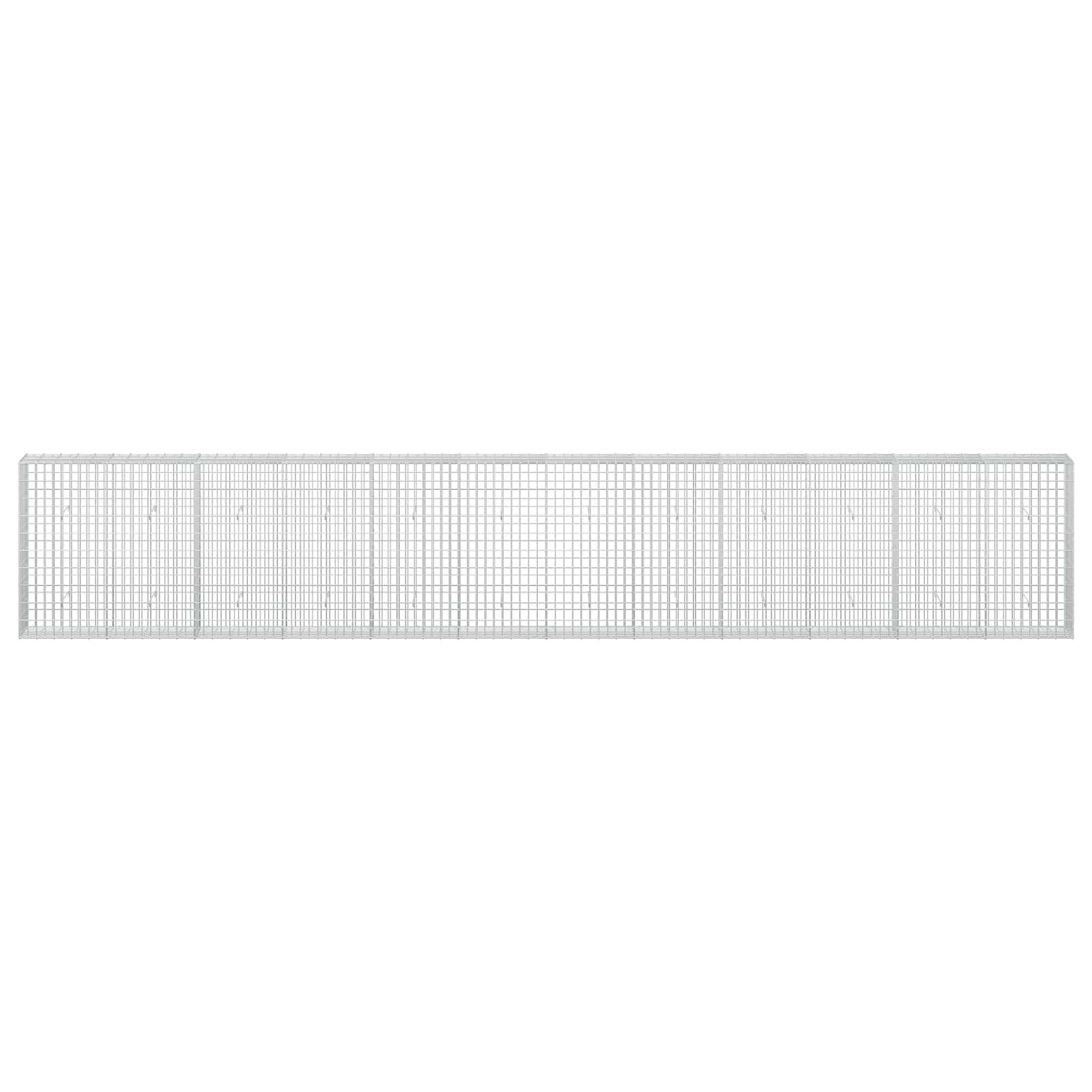 Gabion z 3,5 mm žico in 5x10 cm mrežo 600x30x100 cm