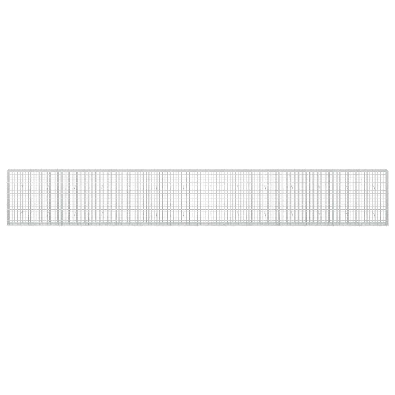 Gabion z 3,5 mm žico in 5x10 cm mrežo 700x30x100 cm