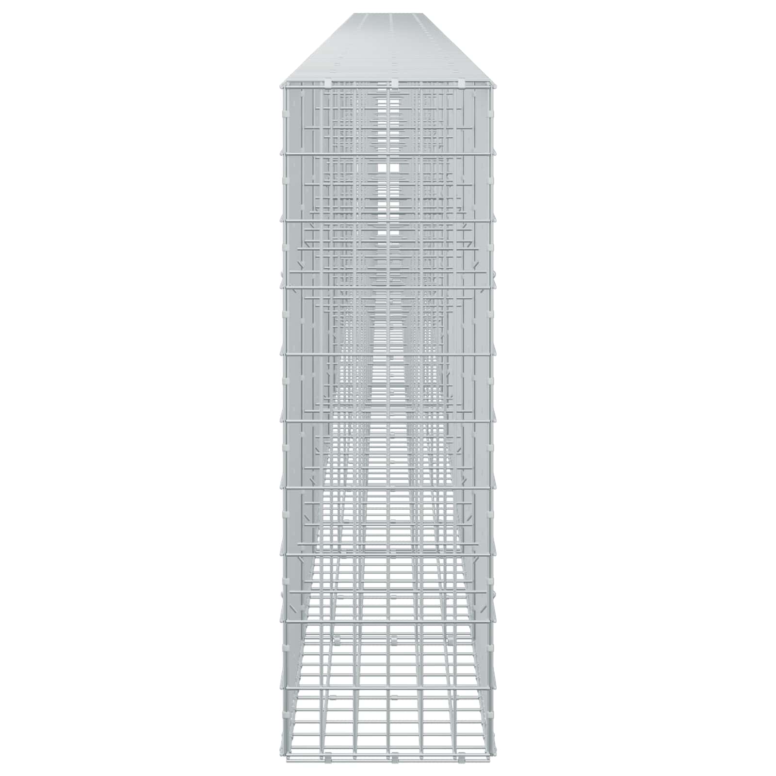 Gabion z 3,5 mm žico in 5x10 cm mrežo 1100x30x100 cm