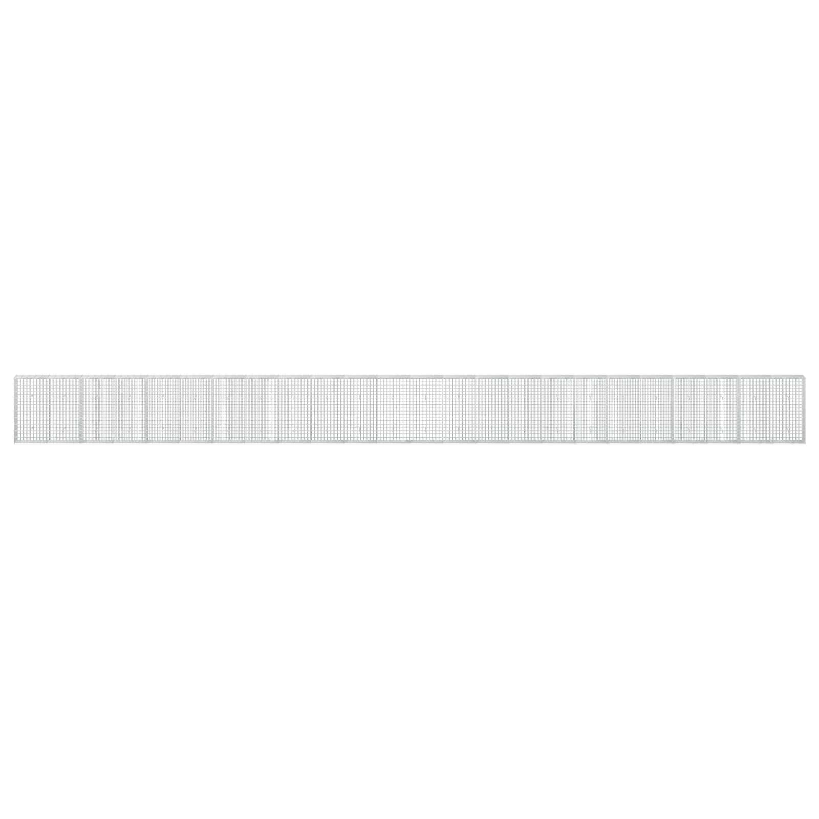 Gabion z 3,5 mm žico in 5x10 cm mrežo 1200x30x100 cm