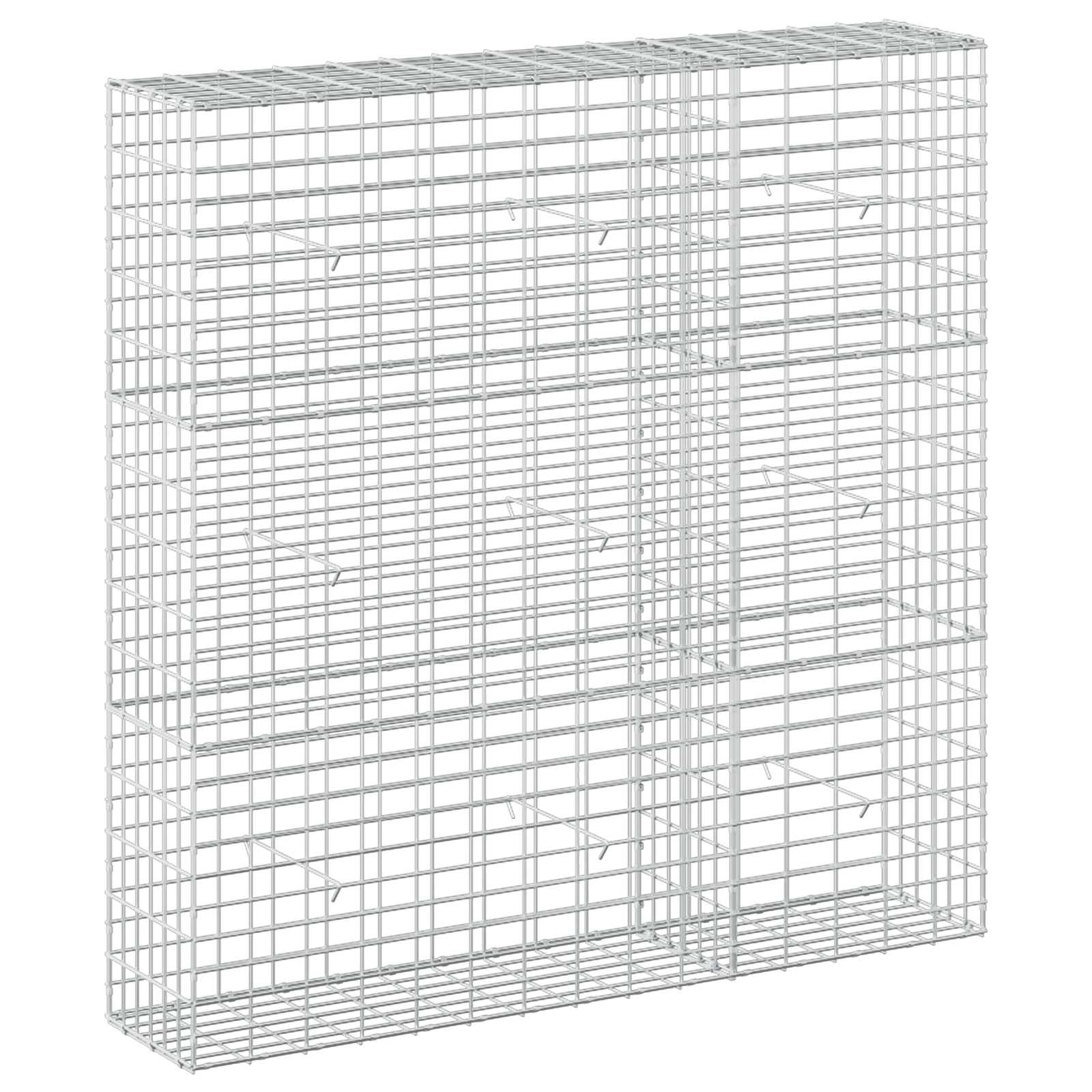 Gabion z 3,5 mm žico in 5x10 cm mrežo 150x30x150 cm