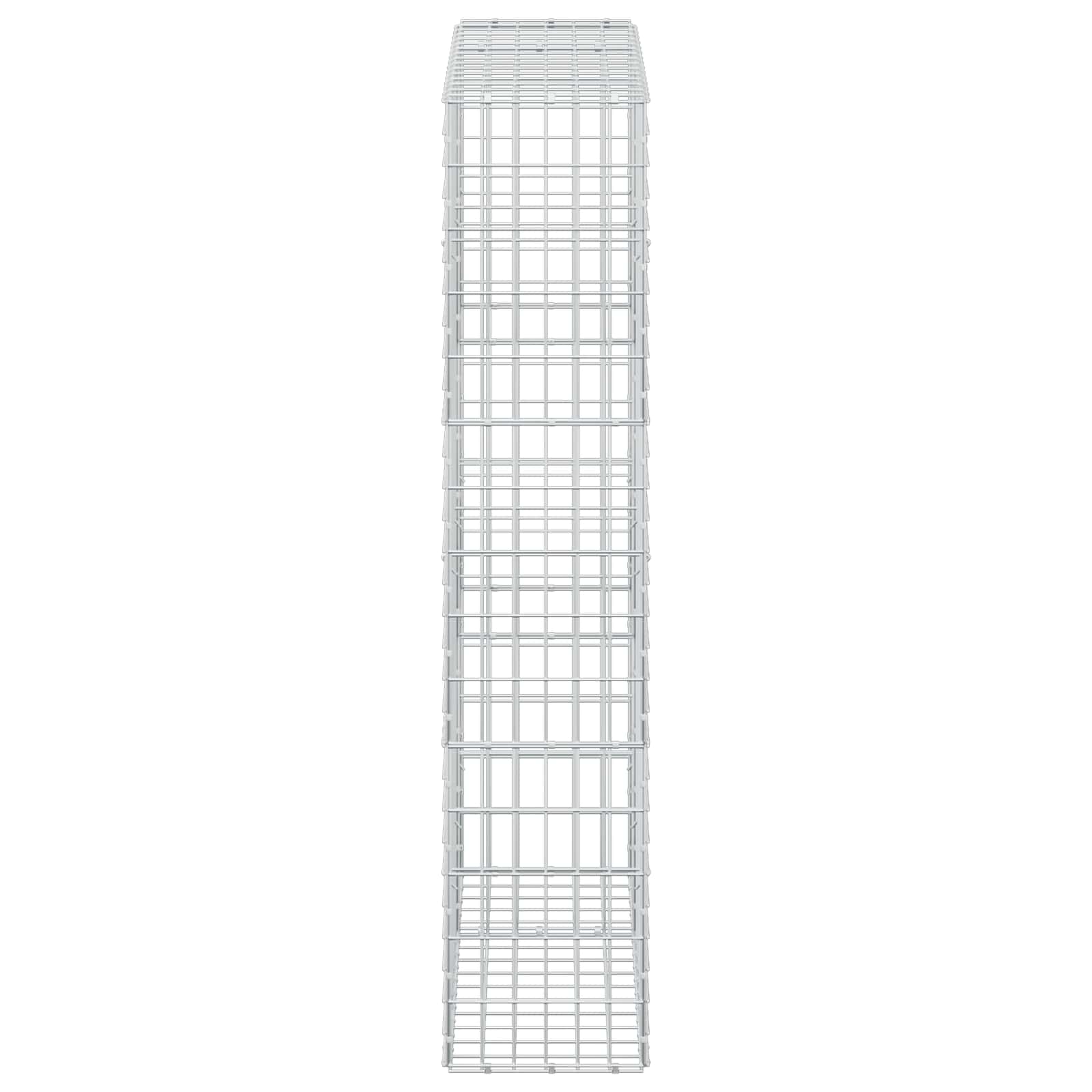 Gabion z 3,5 mm žico in 5x10 cm mrežo 150x30x150 cm