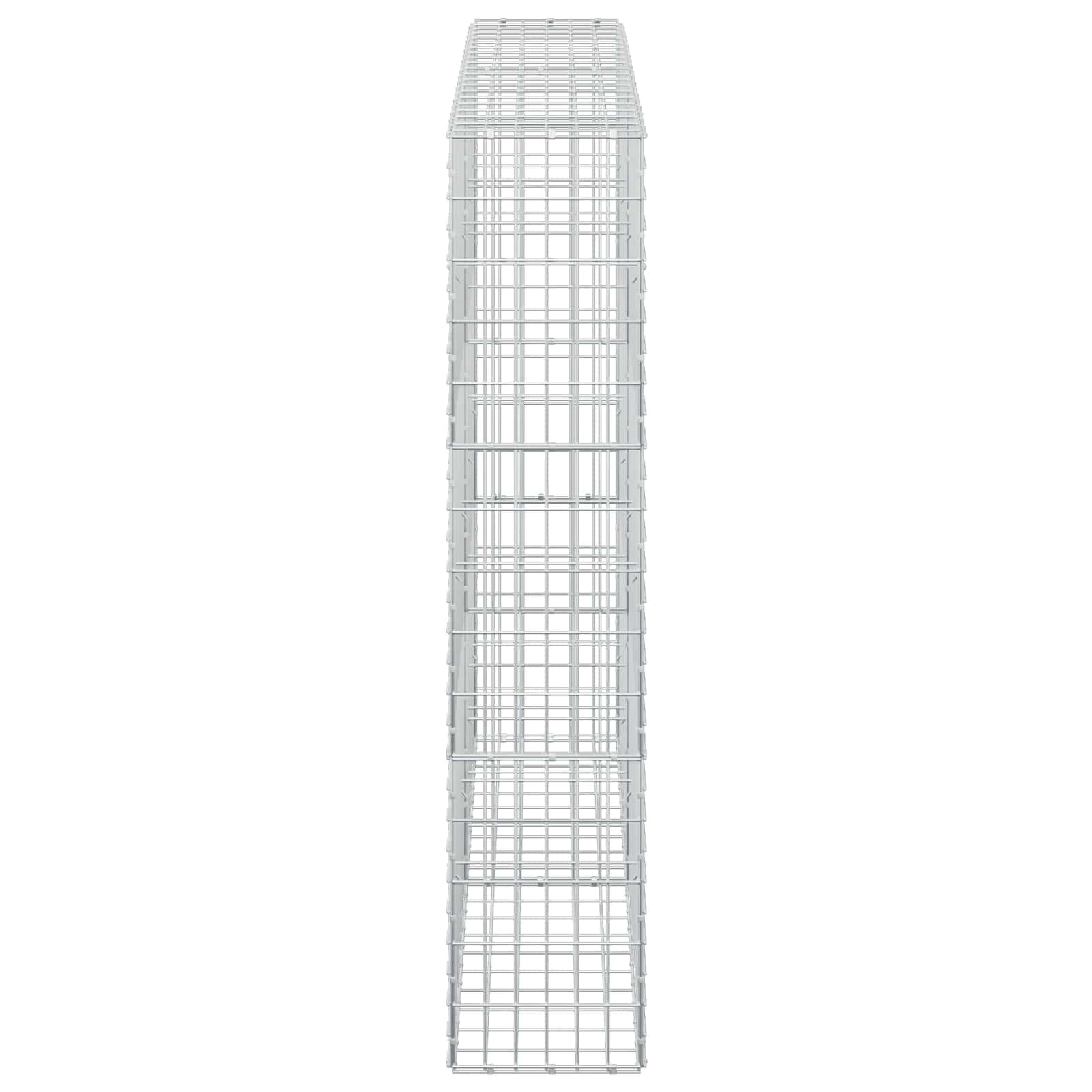 Γκαμπιόν με σύρμα 3,5 mm και πλέγμα 5x10 cm 200x30x150 εκ - Image 4
