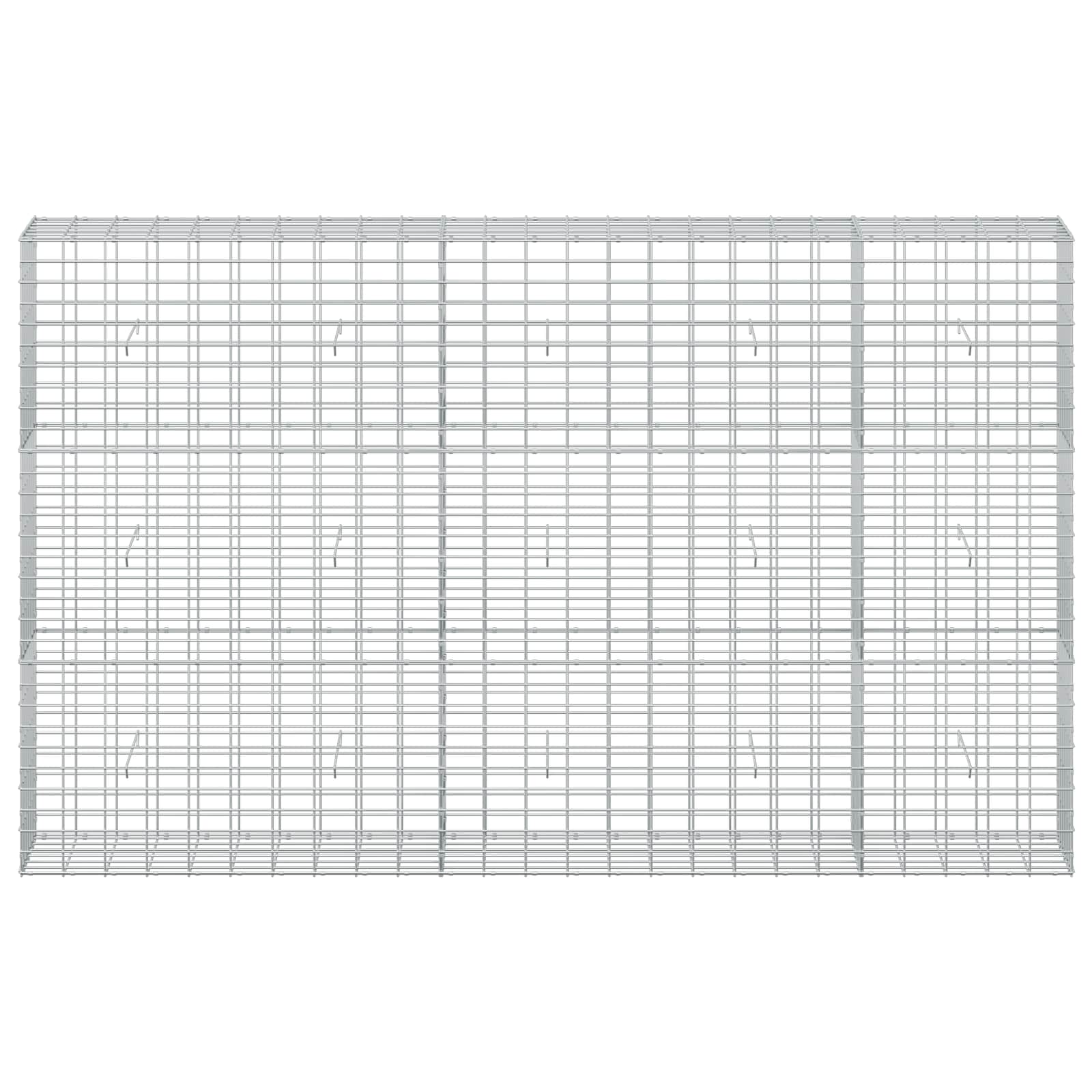 Gabion z 3,5 mm žico in 5x10 cm mrežo 250x30x150 cm