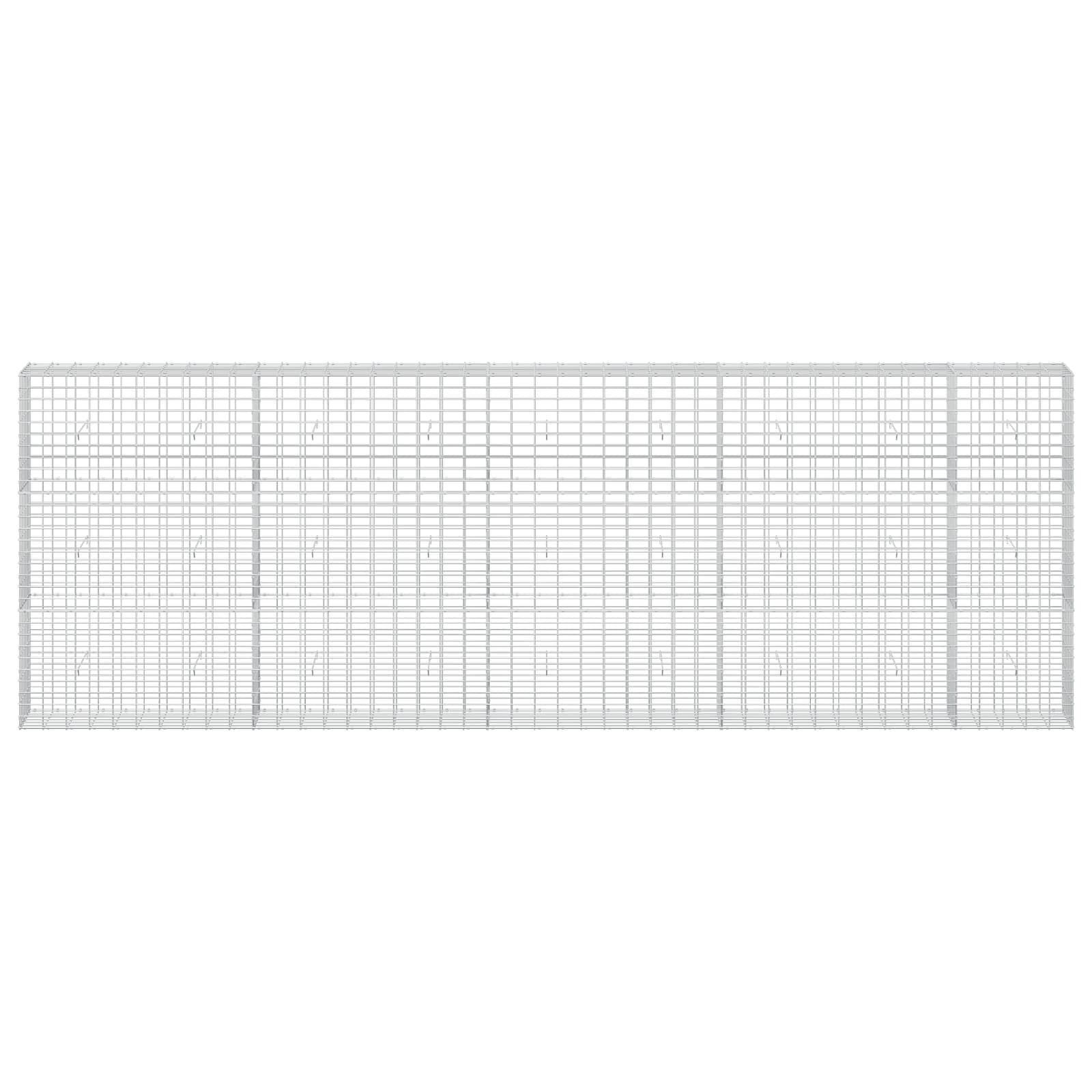Gabion z 3,5 mm žico in 5x10 cm mrežo 450x30x150 cm