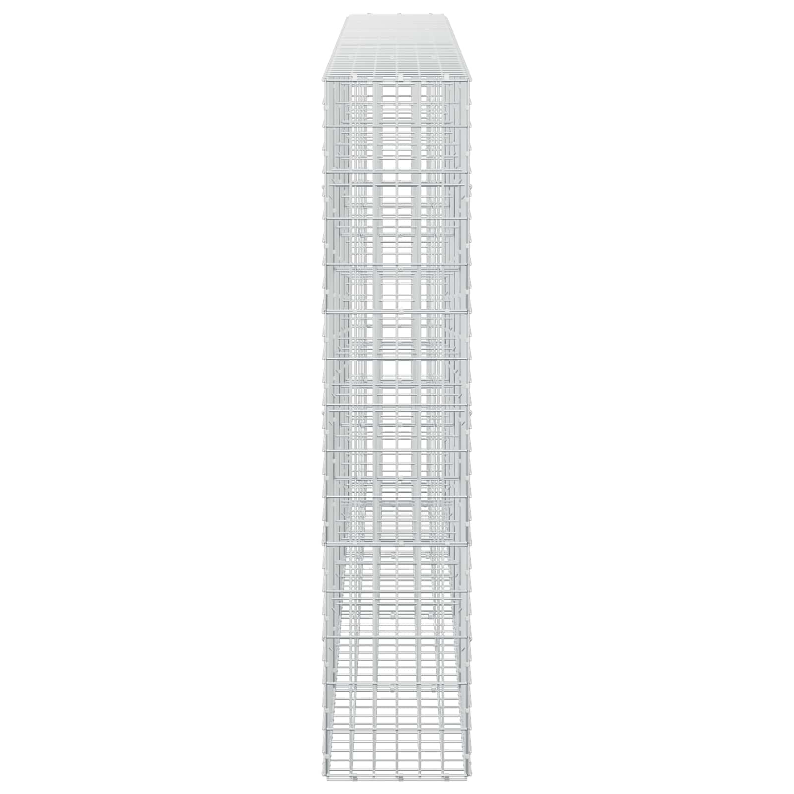 Gabion z 3,5 mm žico in 5x10 cm mrežo 450x30x150 cm