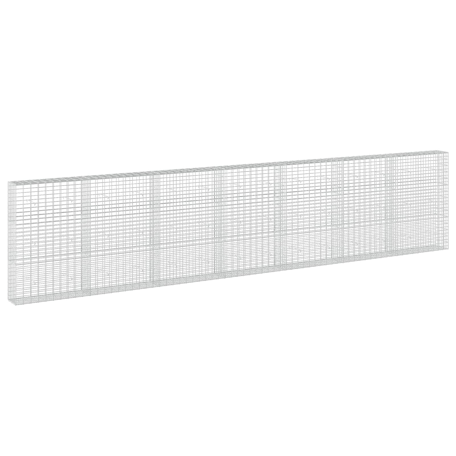 Gabion z 3,5 mm žico in 5x10 cm mrežo 700x30x150 cm