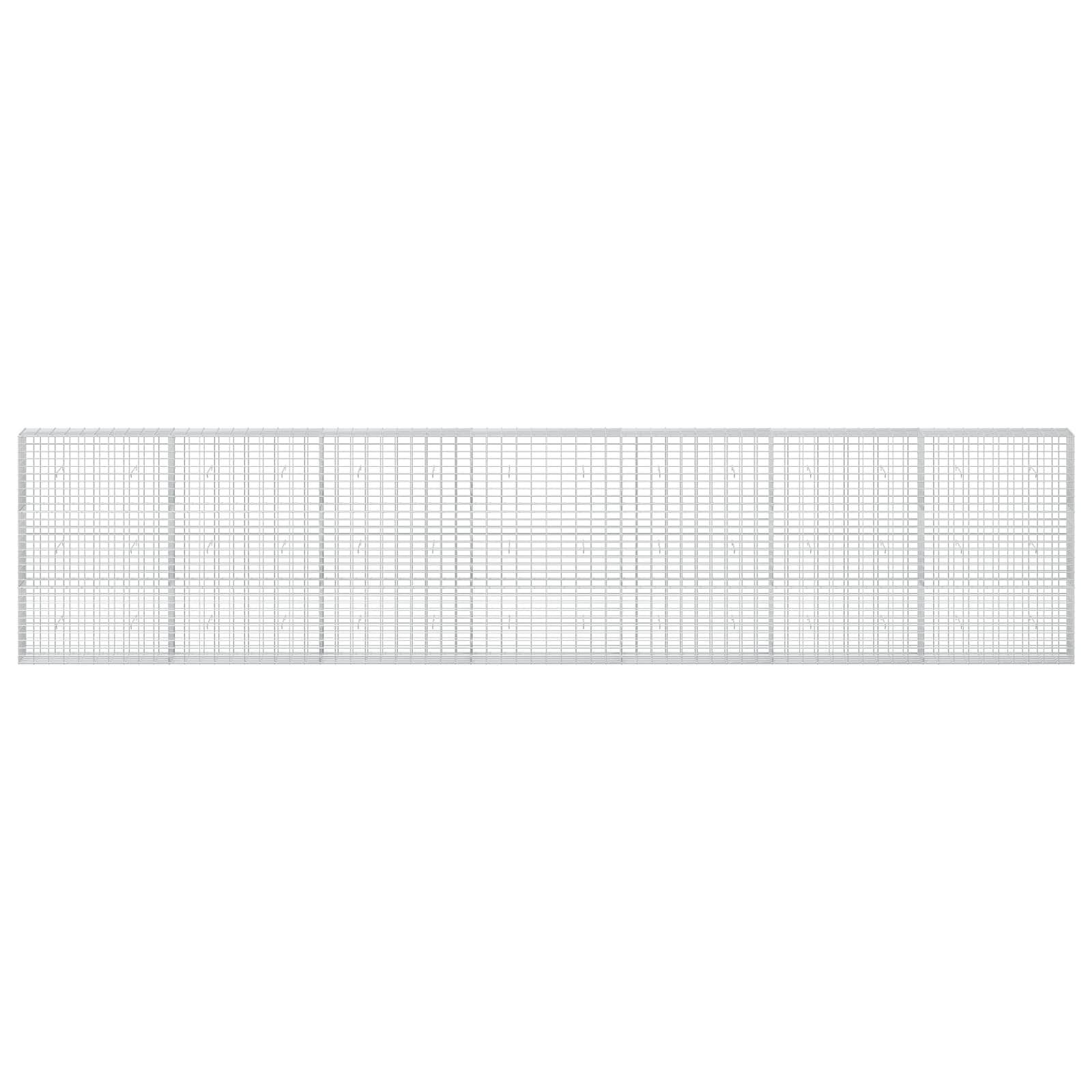 Gabion z 3,5 mm žico in 5x10 cm mrežo 700x30x150 cm