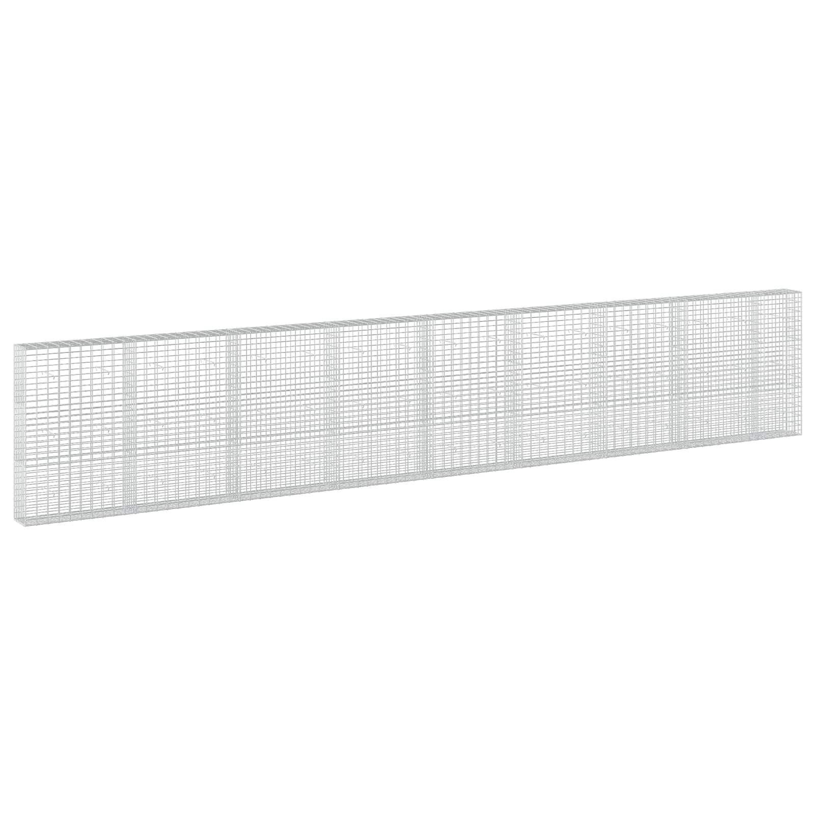 Gabion z 3,5 mm žico in 5x10 cm mrežo 850x30x150 cm