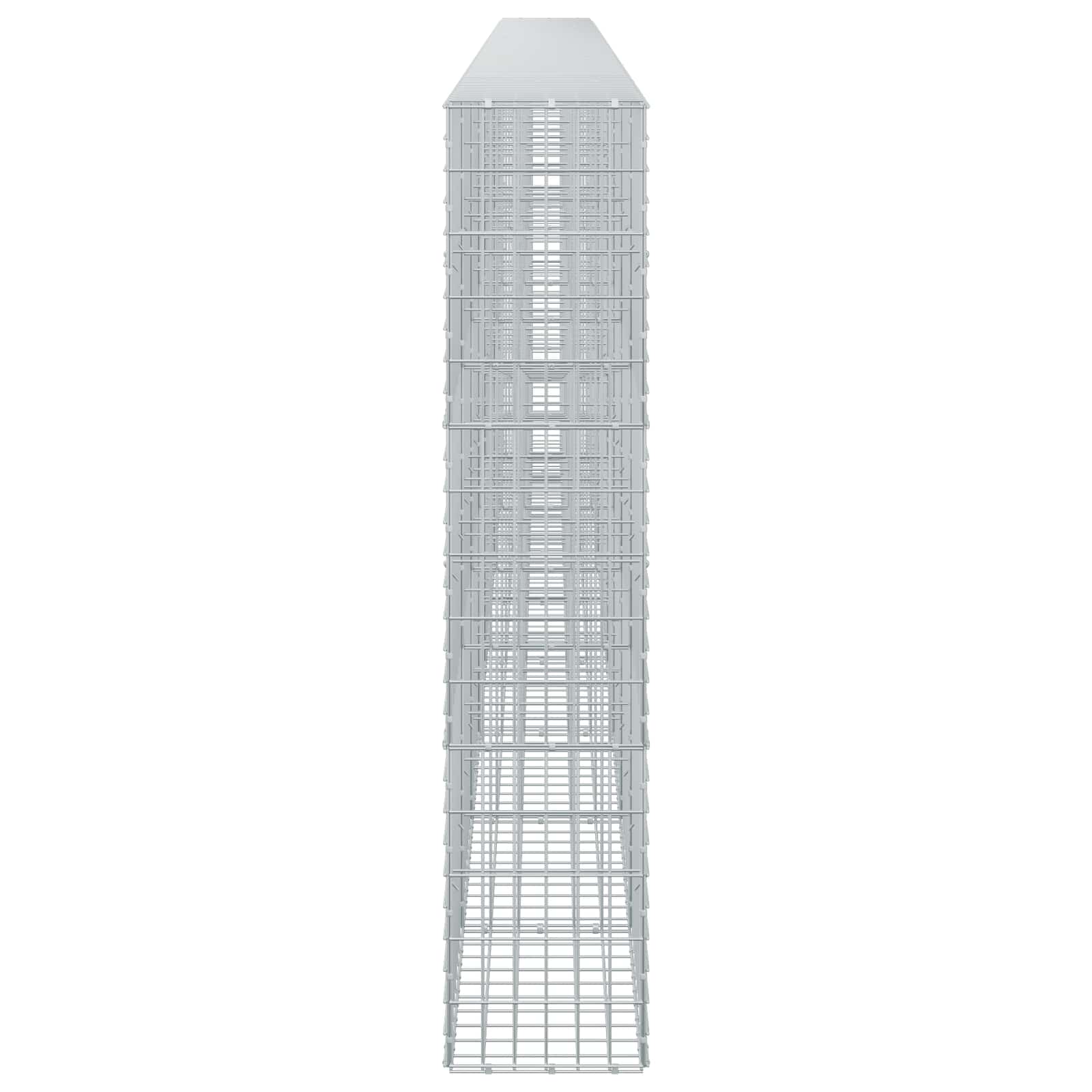 Gabion z 3,5 mm žico in 5x10 cm mrežo 850x30x150 cm