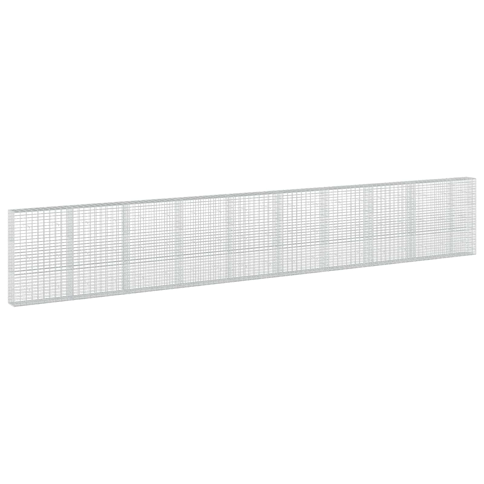 Gabion z 3,5 mm žico in 5x10 cm mrežo 950x30x150 cm