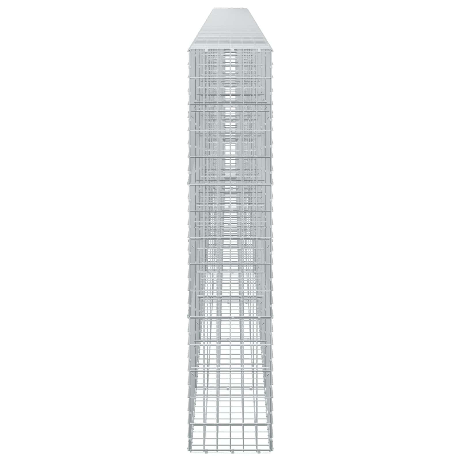 Gabion z 3,5 mm žico in 5x10 cm mrežo 950x30x150 cm