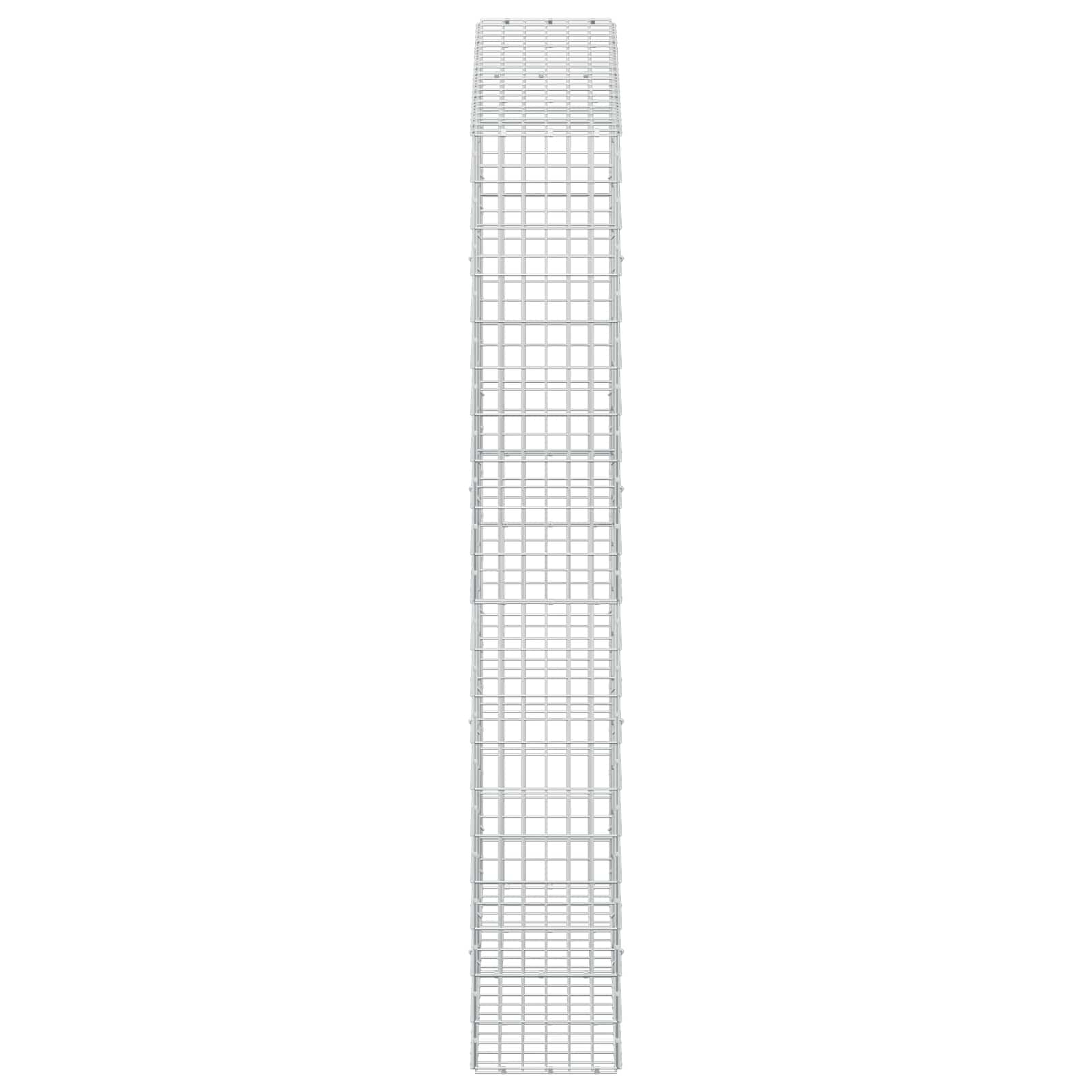 Gabion z 3,5 mm žico in 5x10 cm mrežo 200x30x200 cm