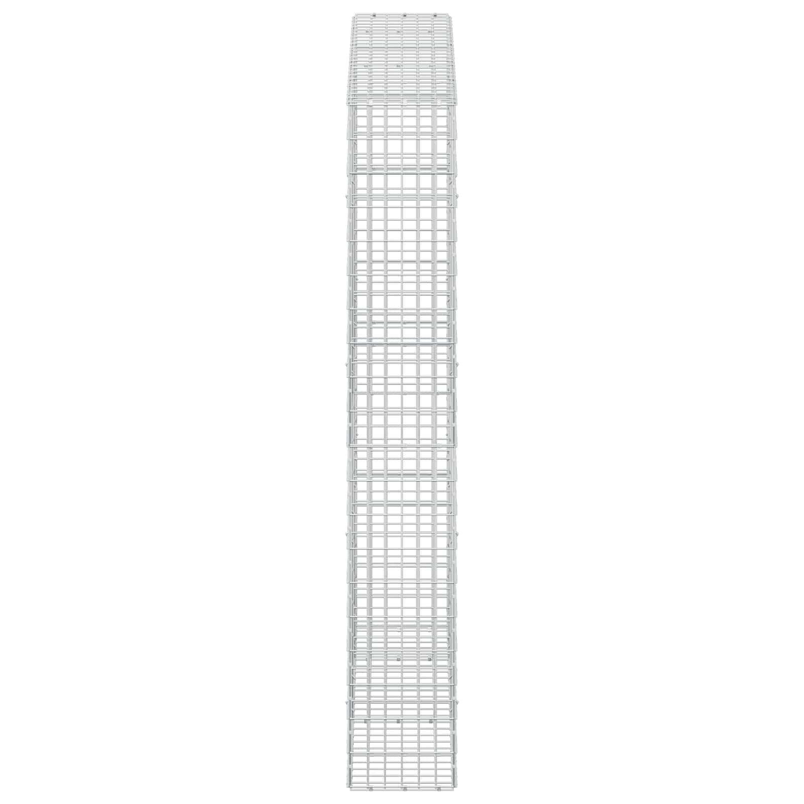 Gabion z 3,5 mm žico in 5x10 cm mrežo 250x30x200 cm