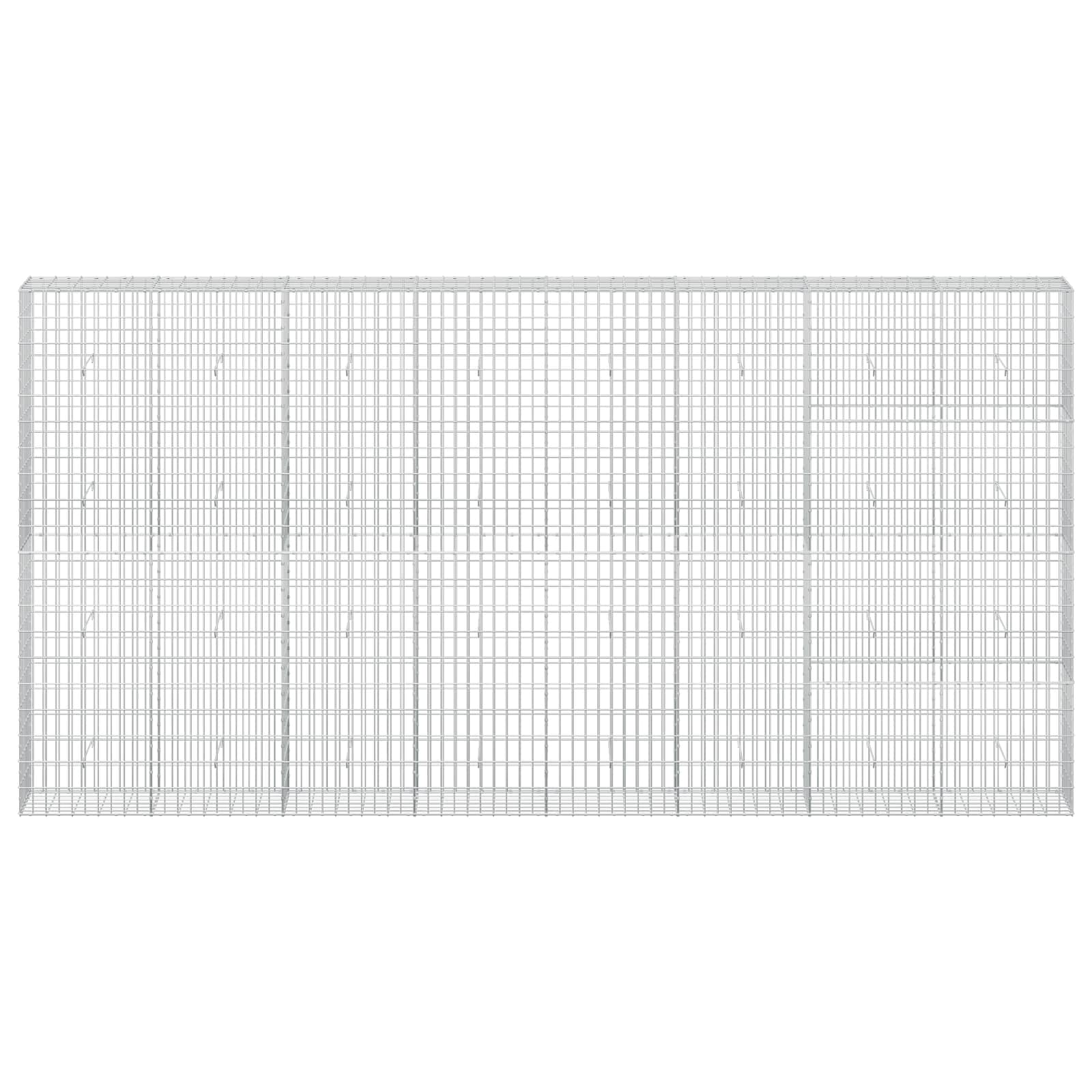 Gabion z 3,5 mm žico in 5x10 cm mrežo 400x30x200 cm