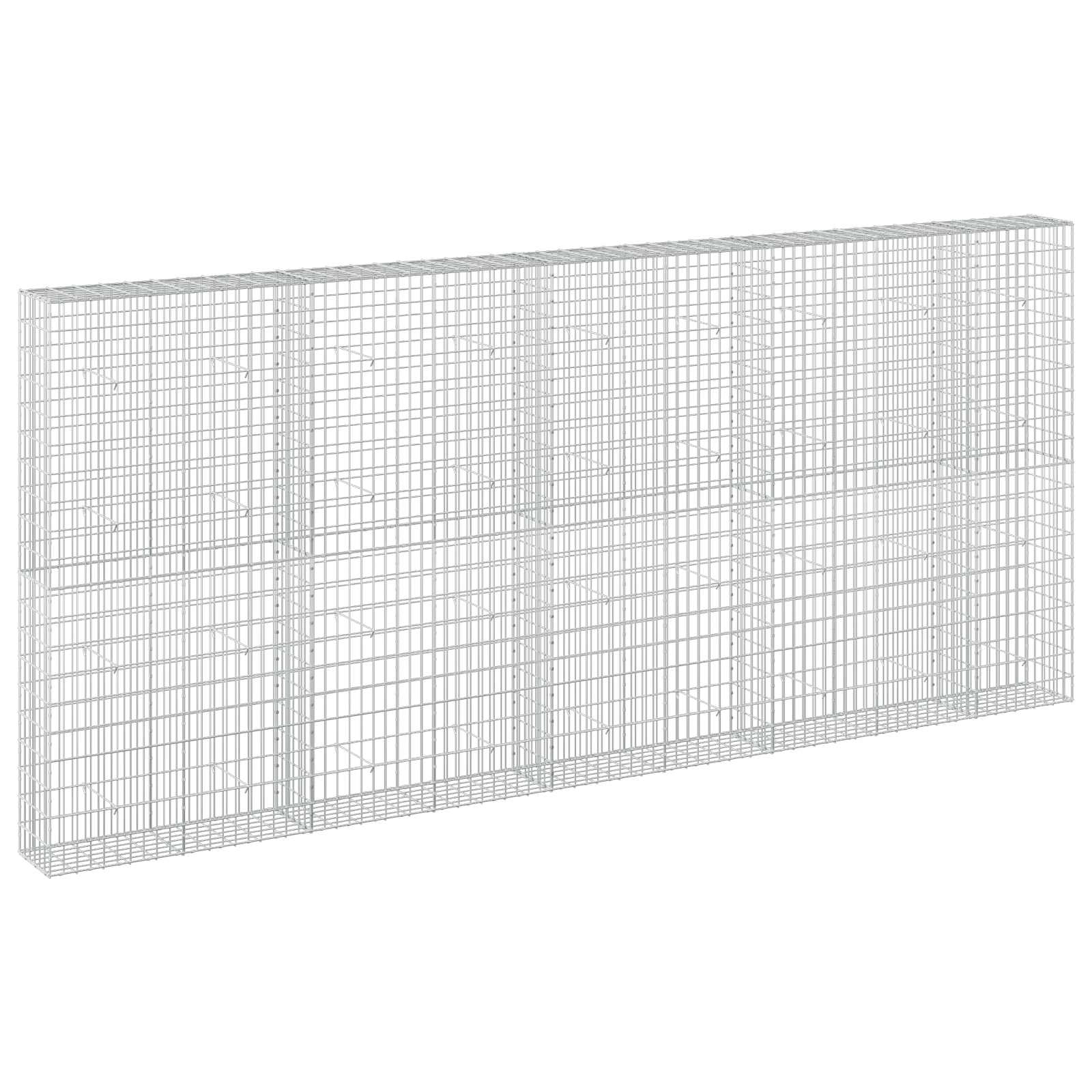 Gabion z 3,5 mm žico in 5x10 cm mrežo 450x30x200 cm