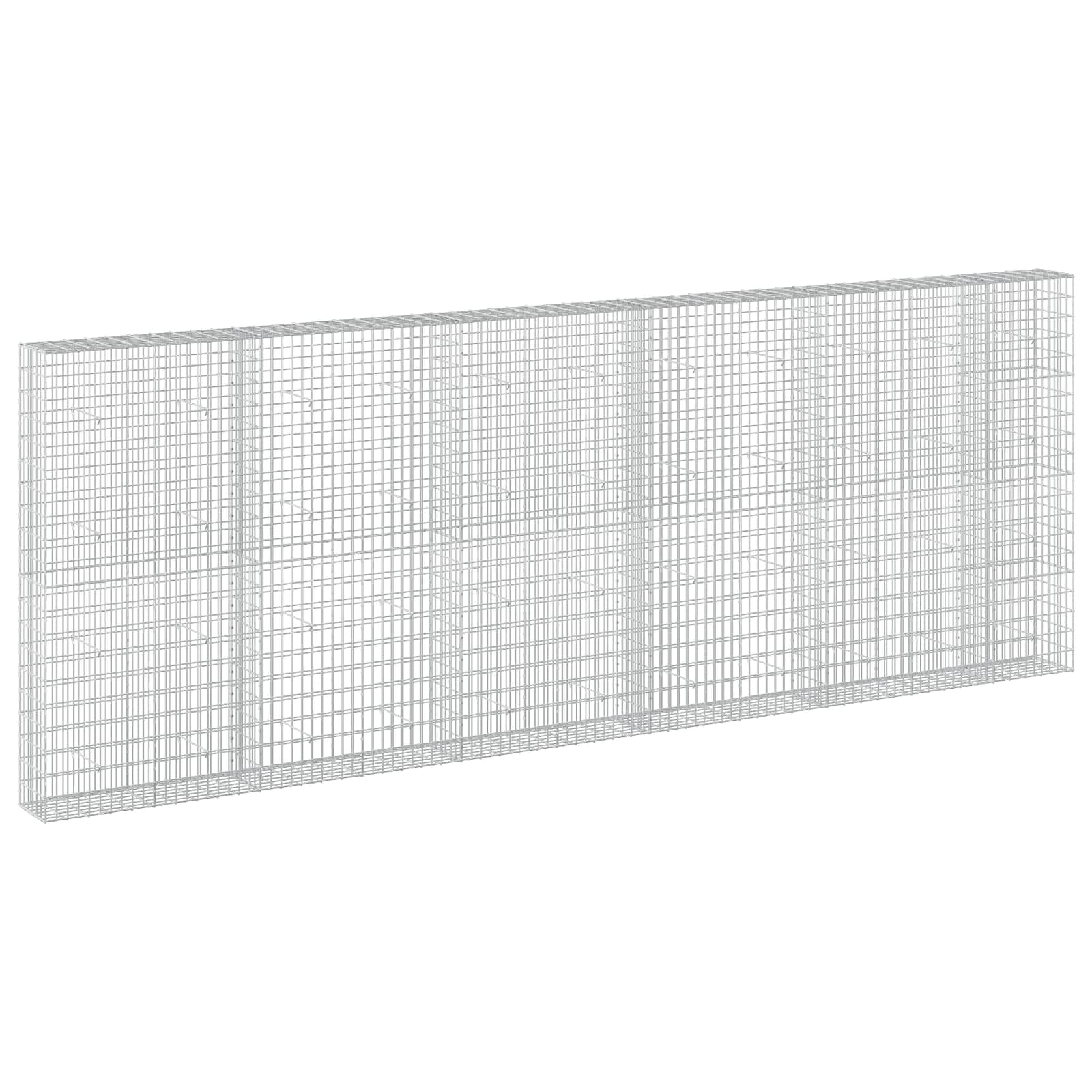 Gabion z 3,5 mm žico in 5x10 cm mrežo 550x30x200 cm